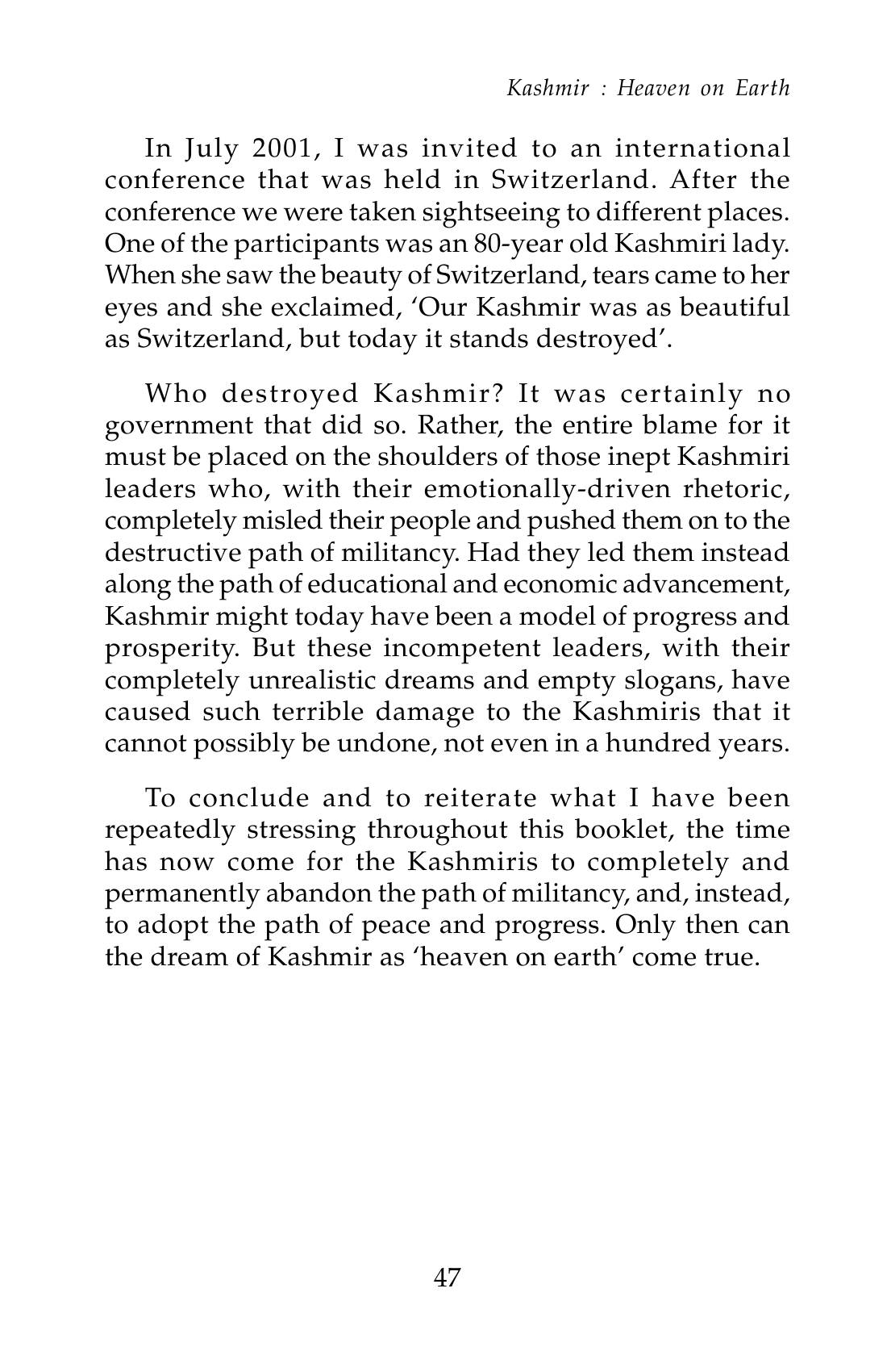 The printed page