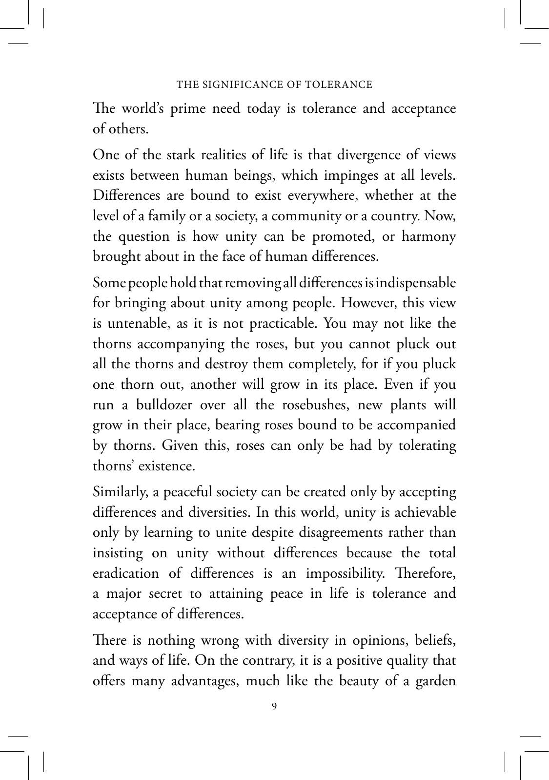 The printed page