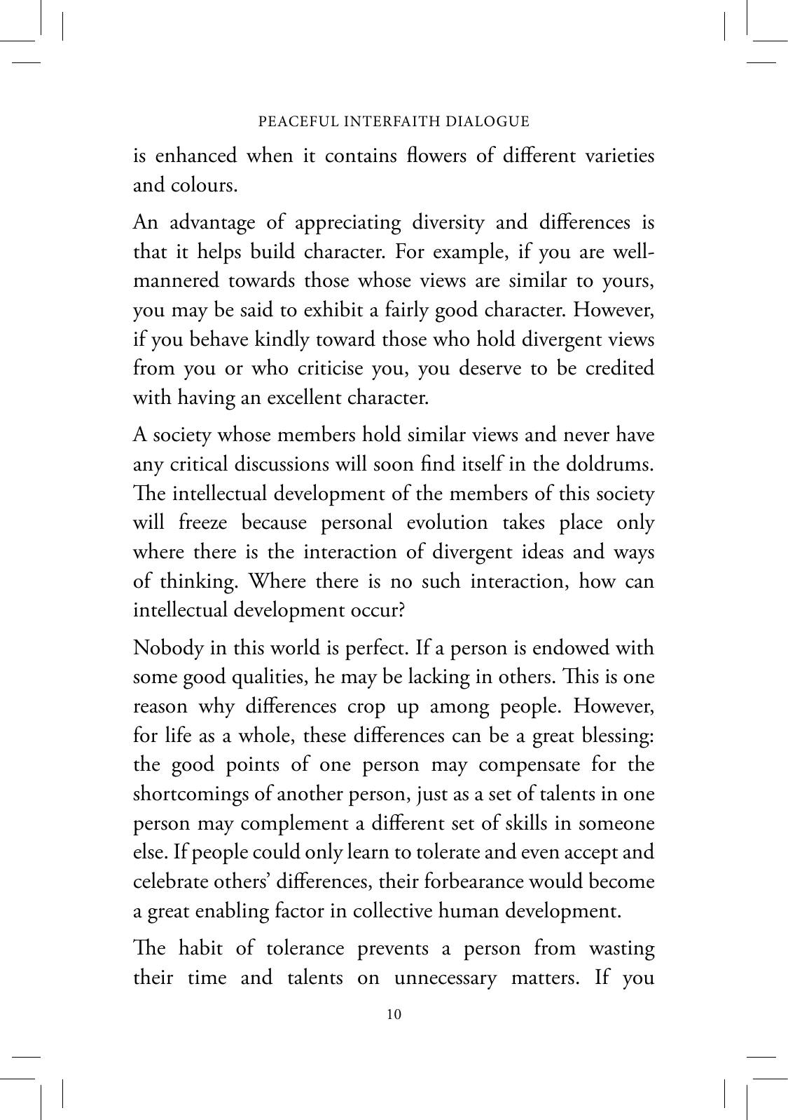 The printed page