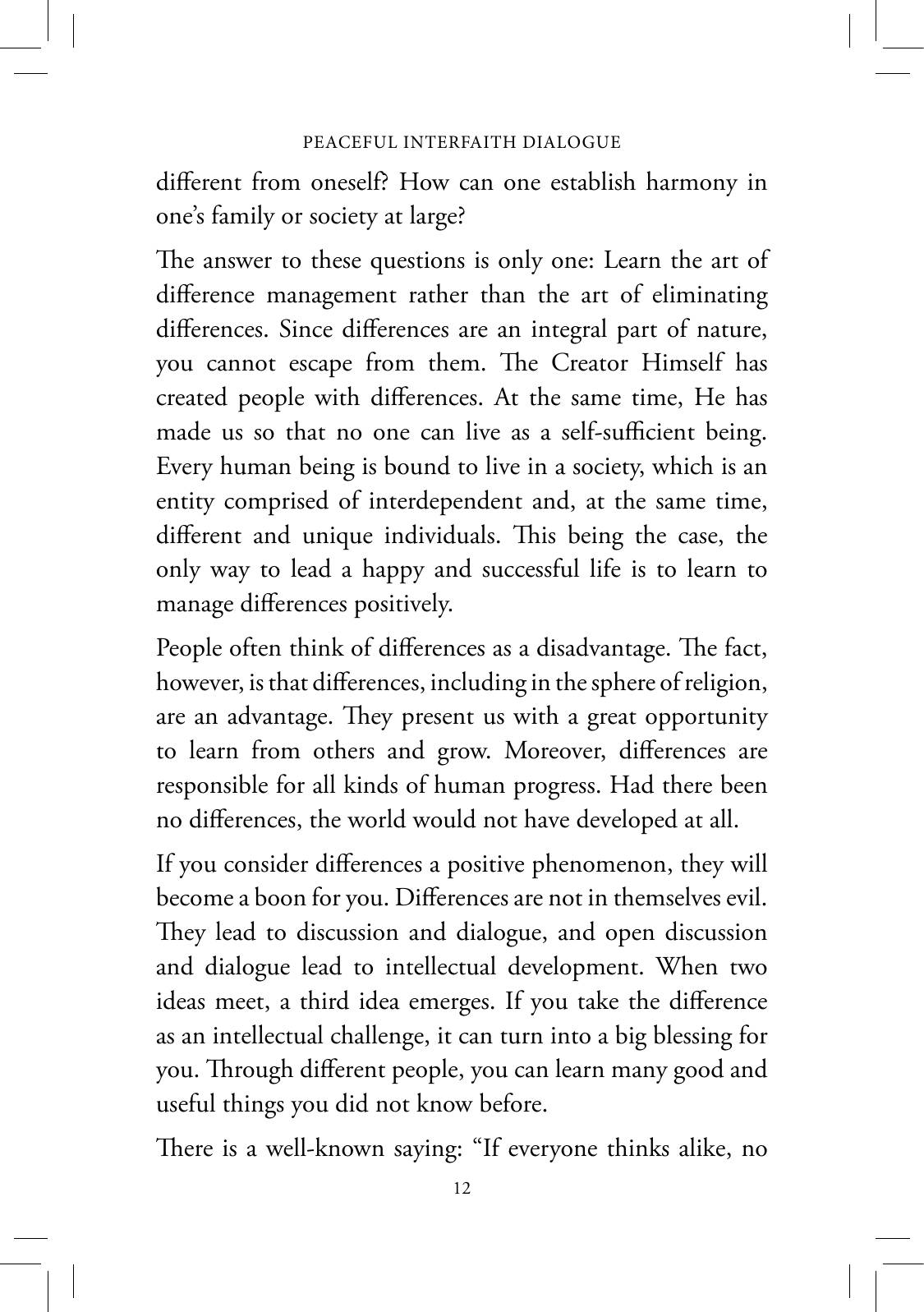 The printed page