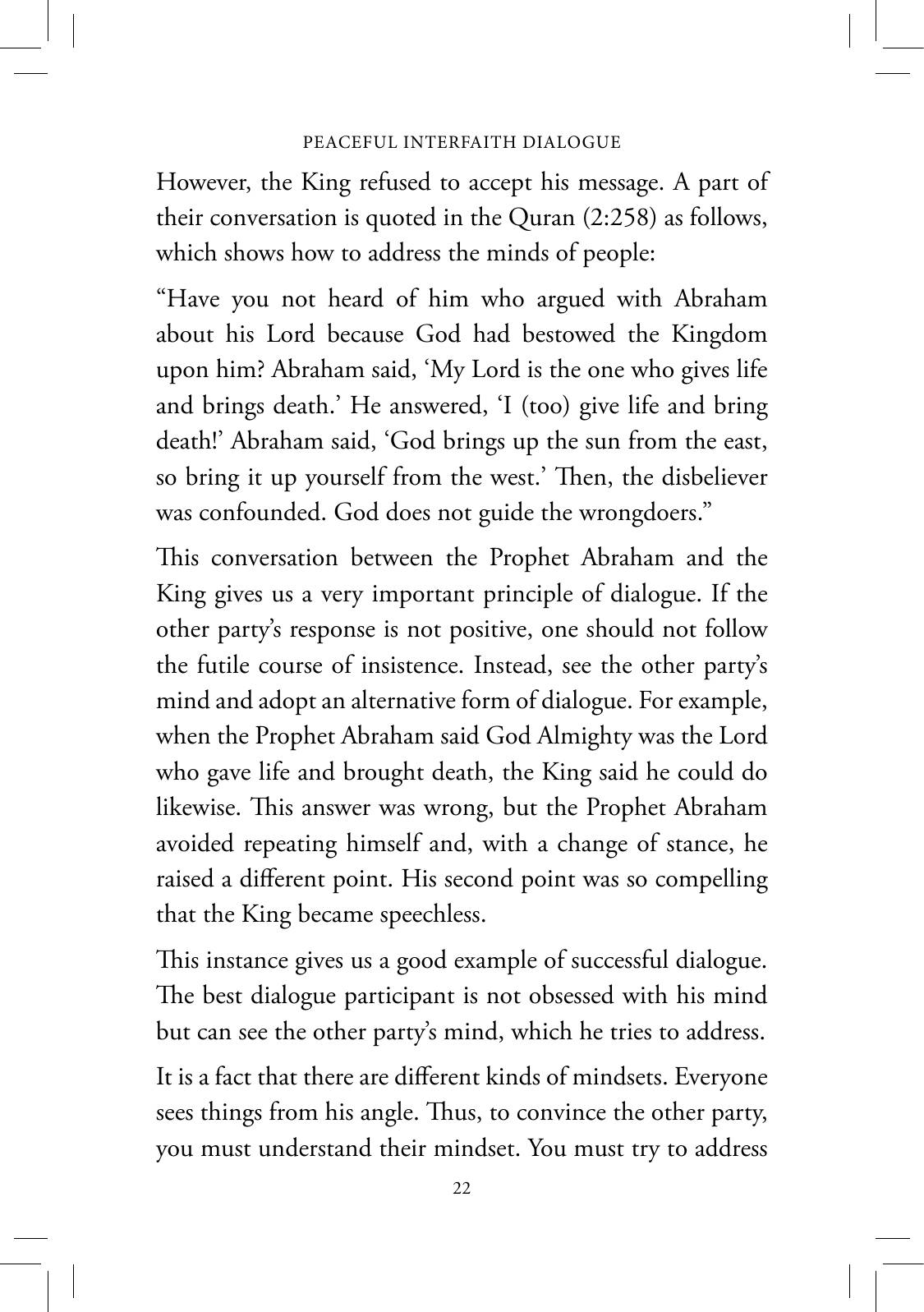The printed page
