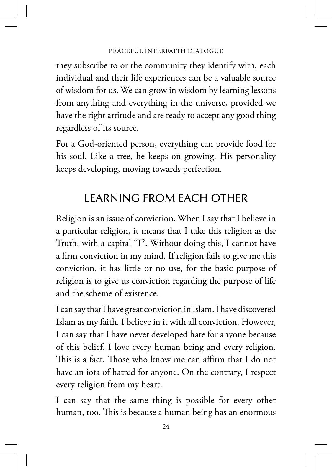 The printed page