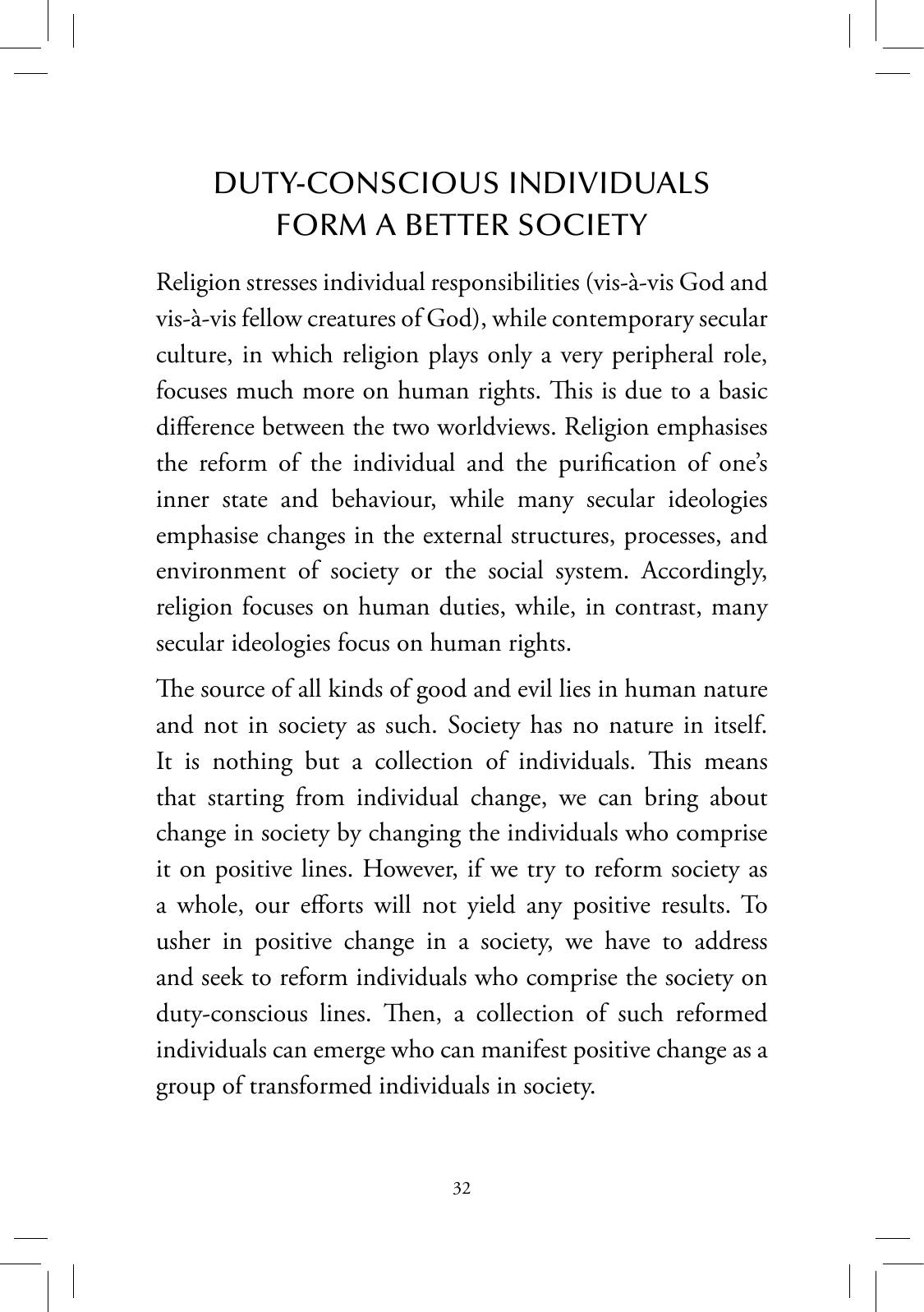 The printed page