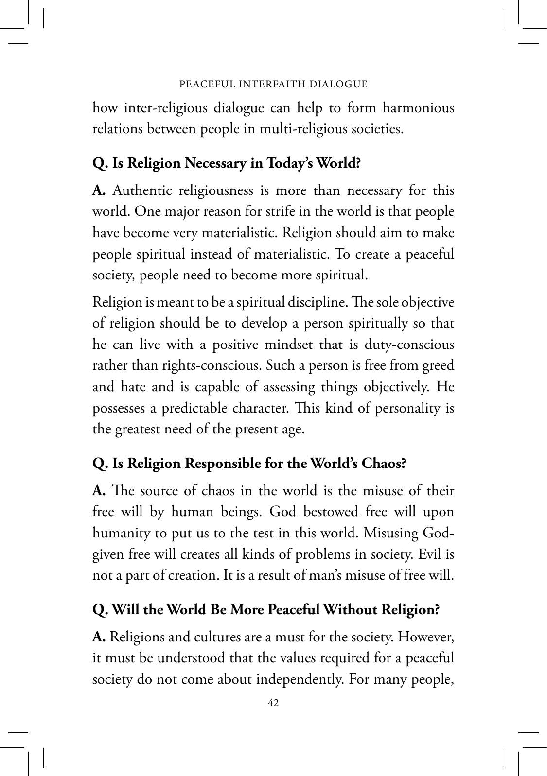 The printed page