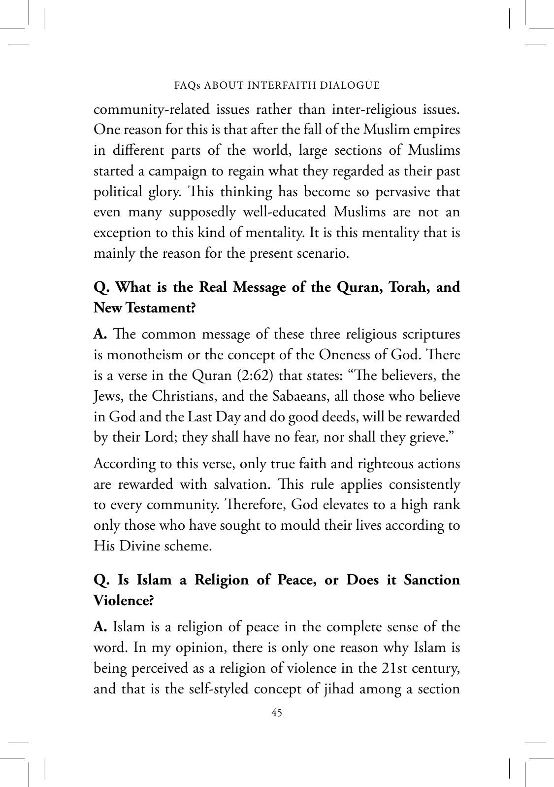 The printed page
