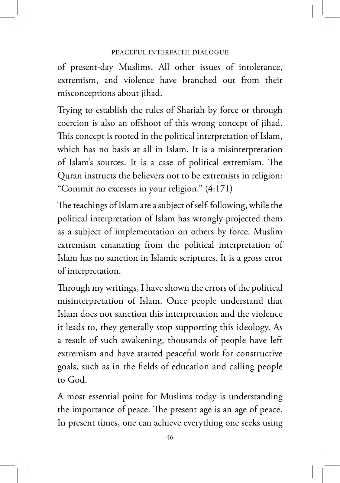 The printed page