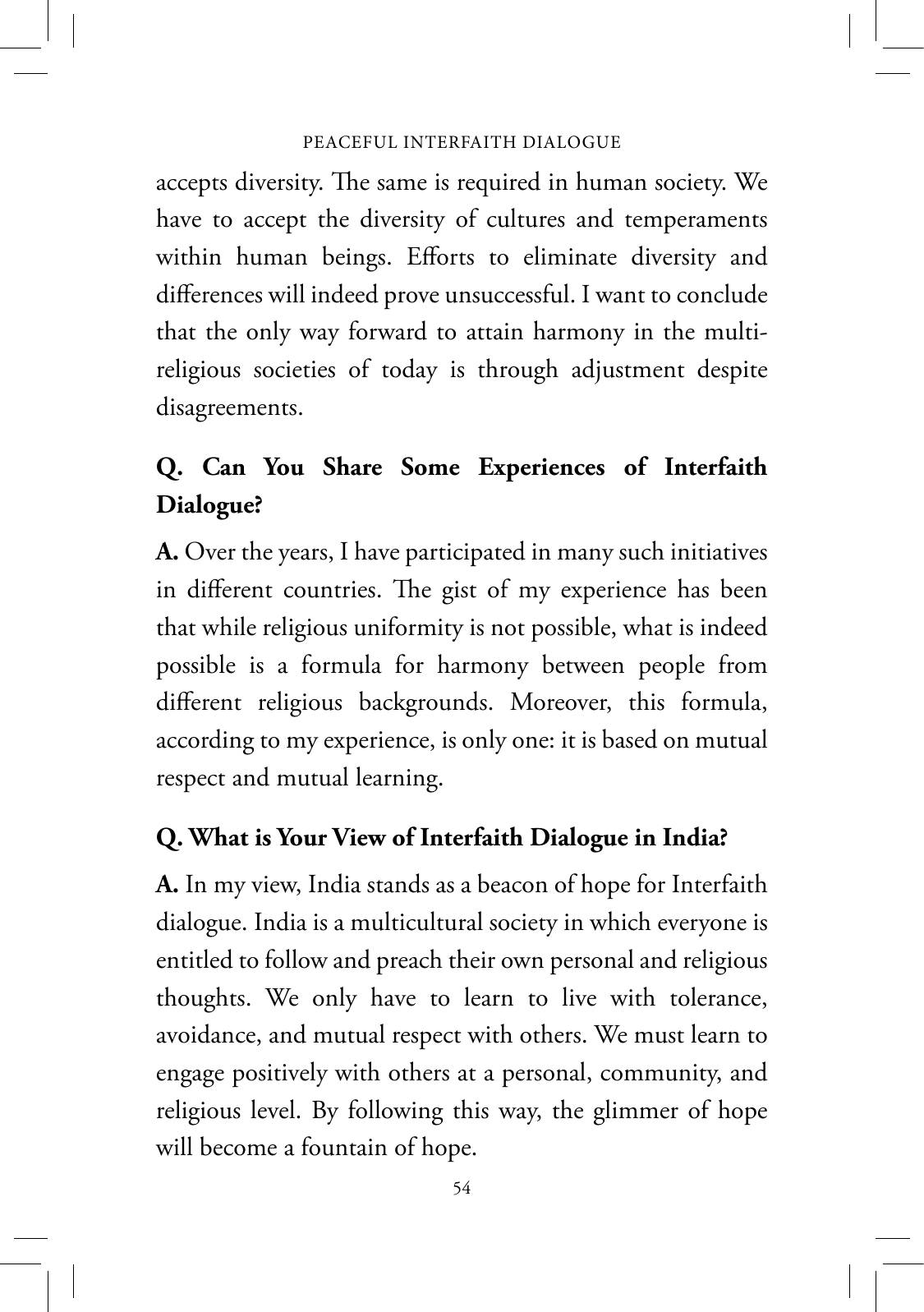 The printed page