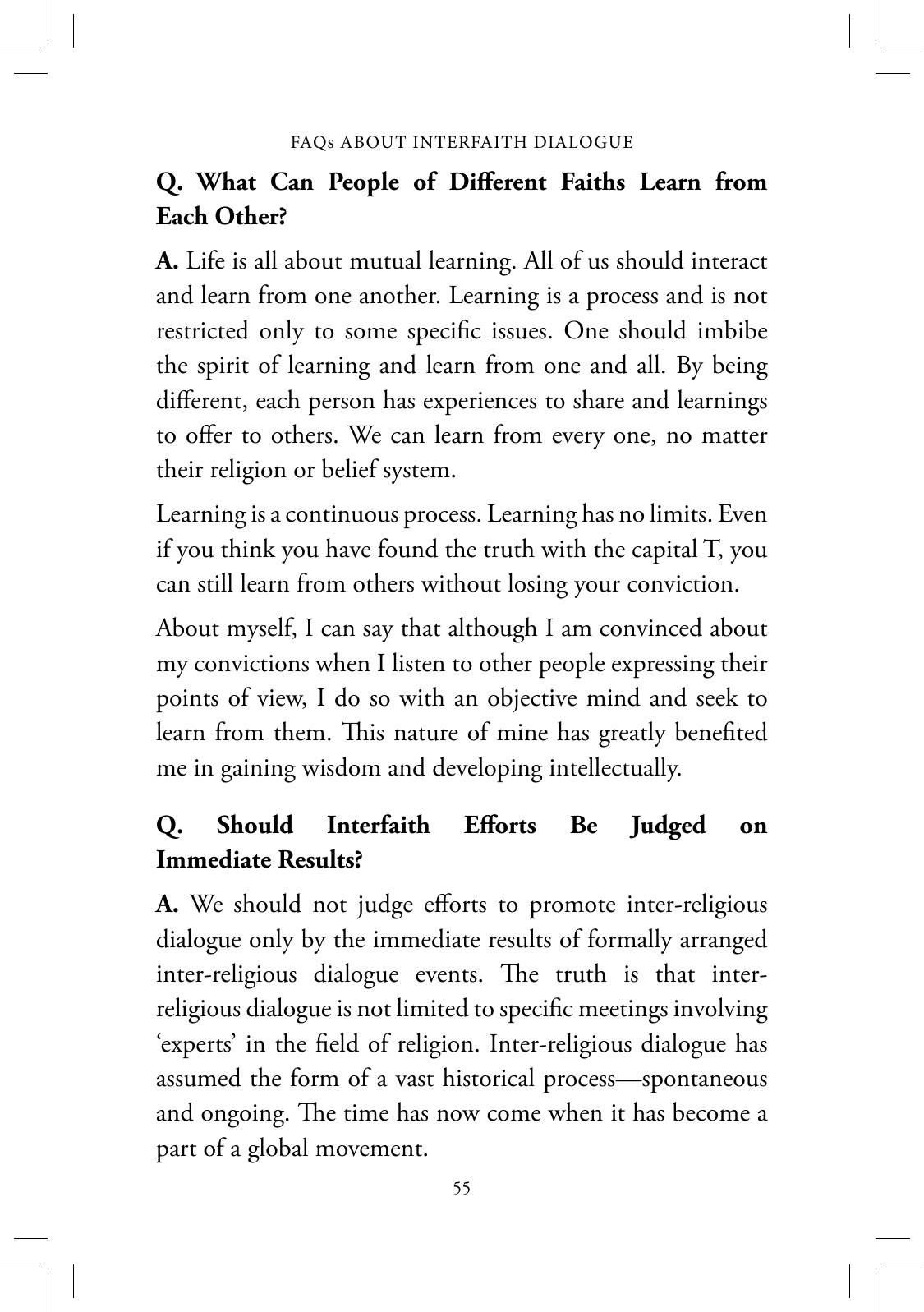 The printed page
