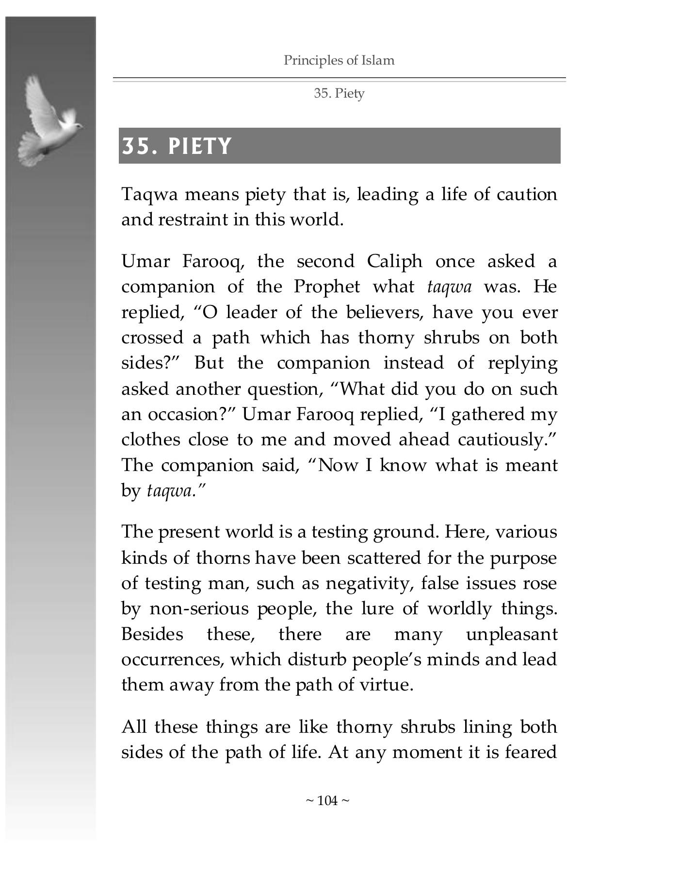 The printed page