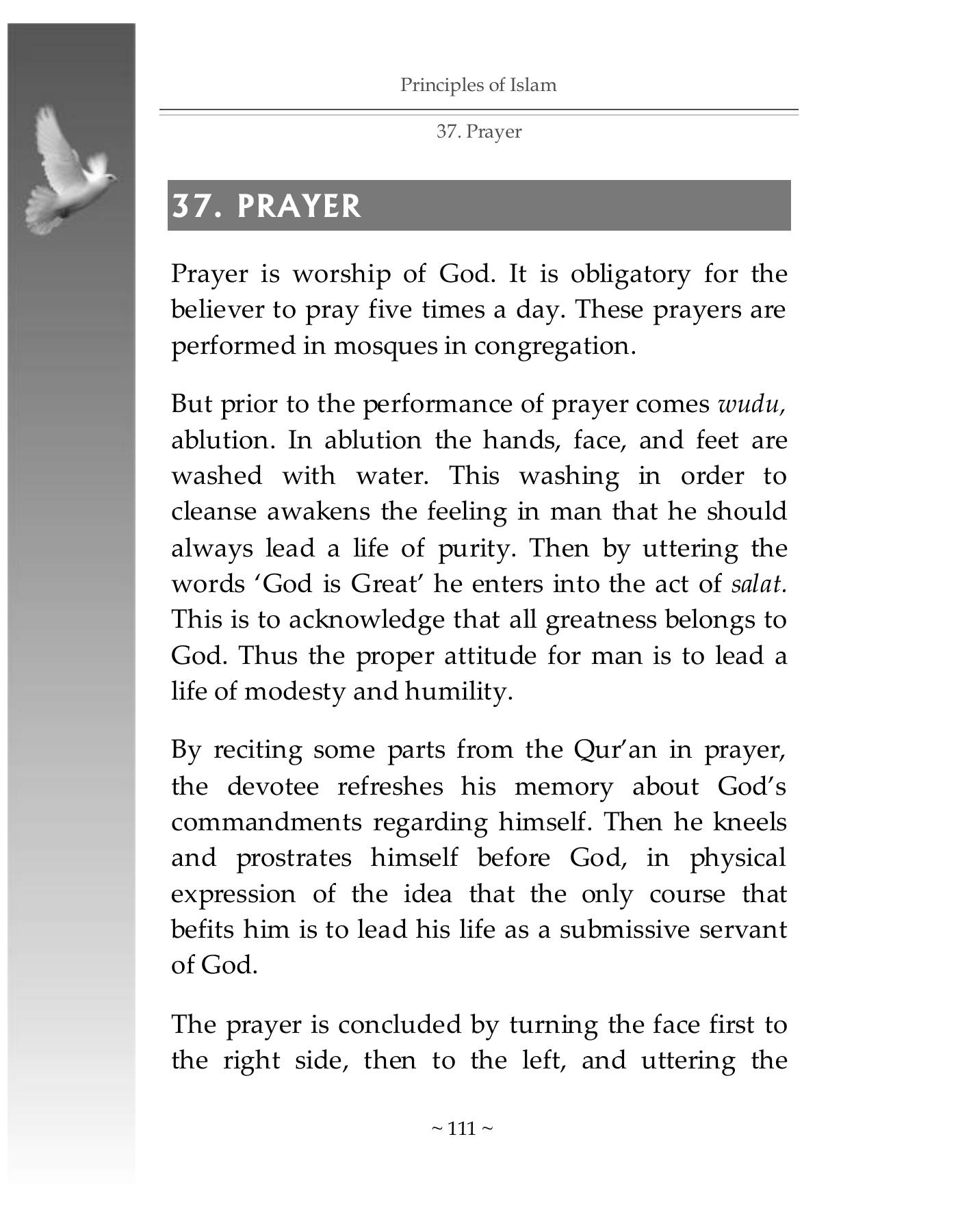 The printed page