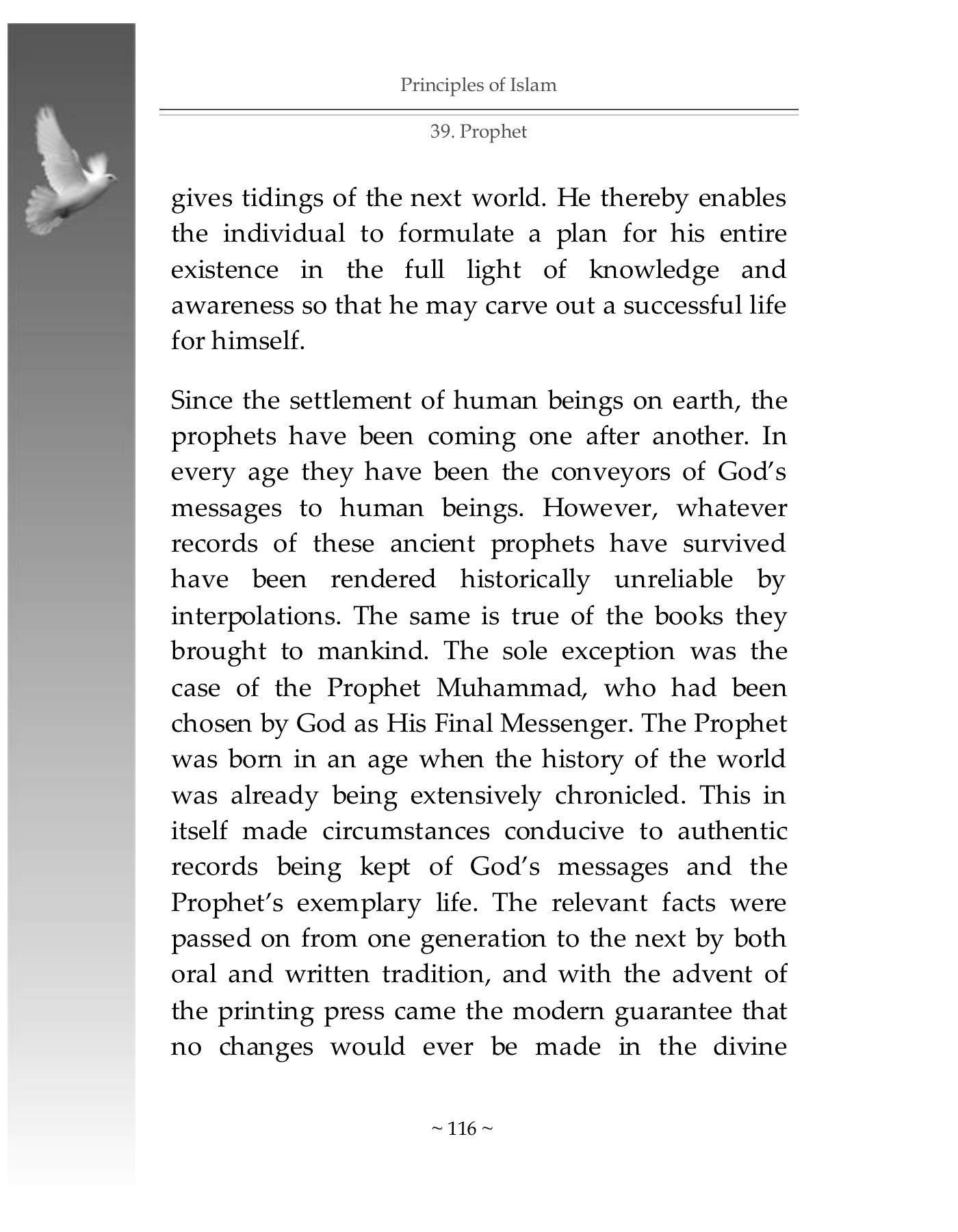 The printed page