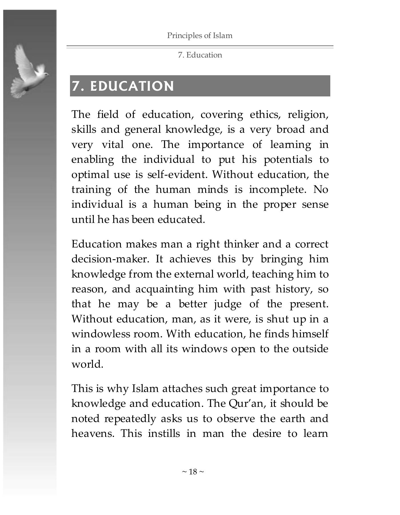 The printed page