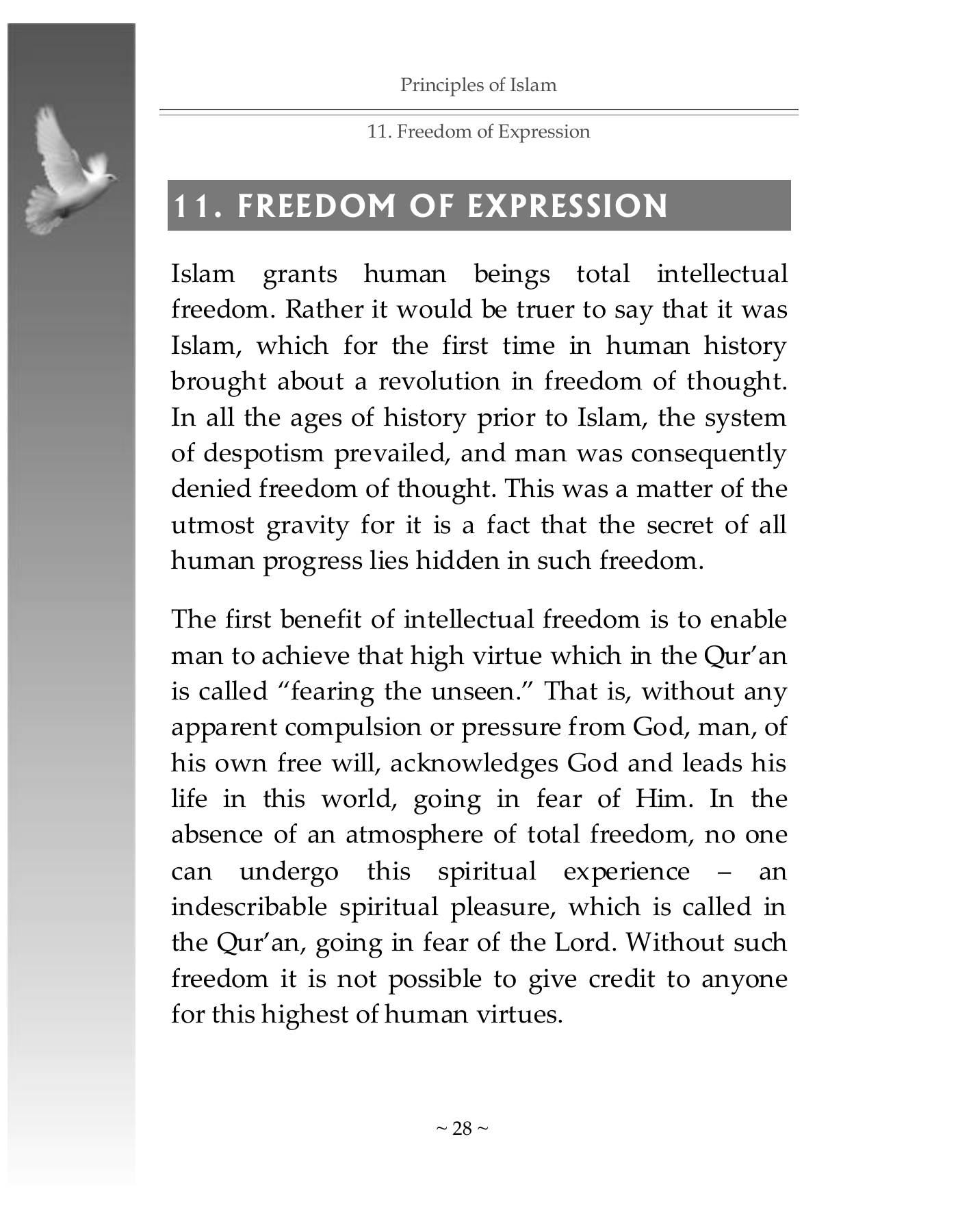 The printed page