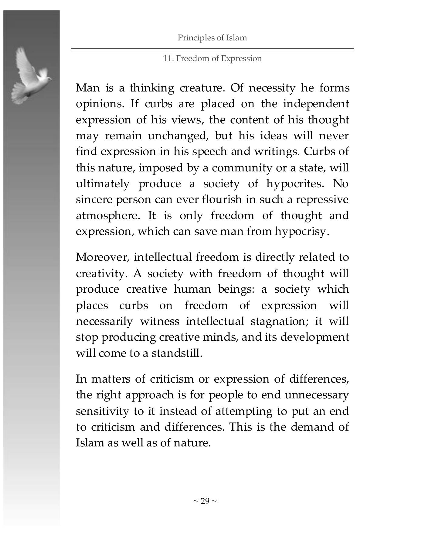 The printed page