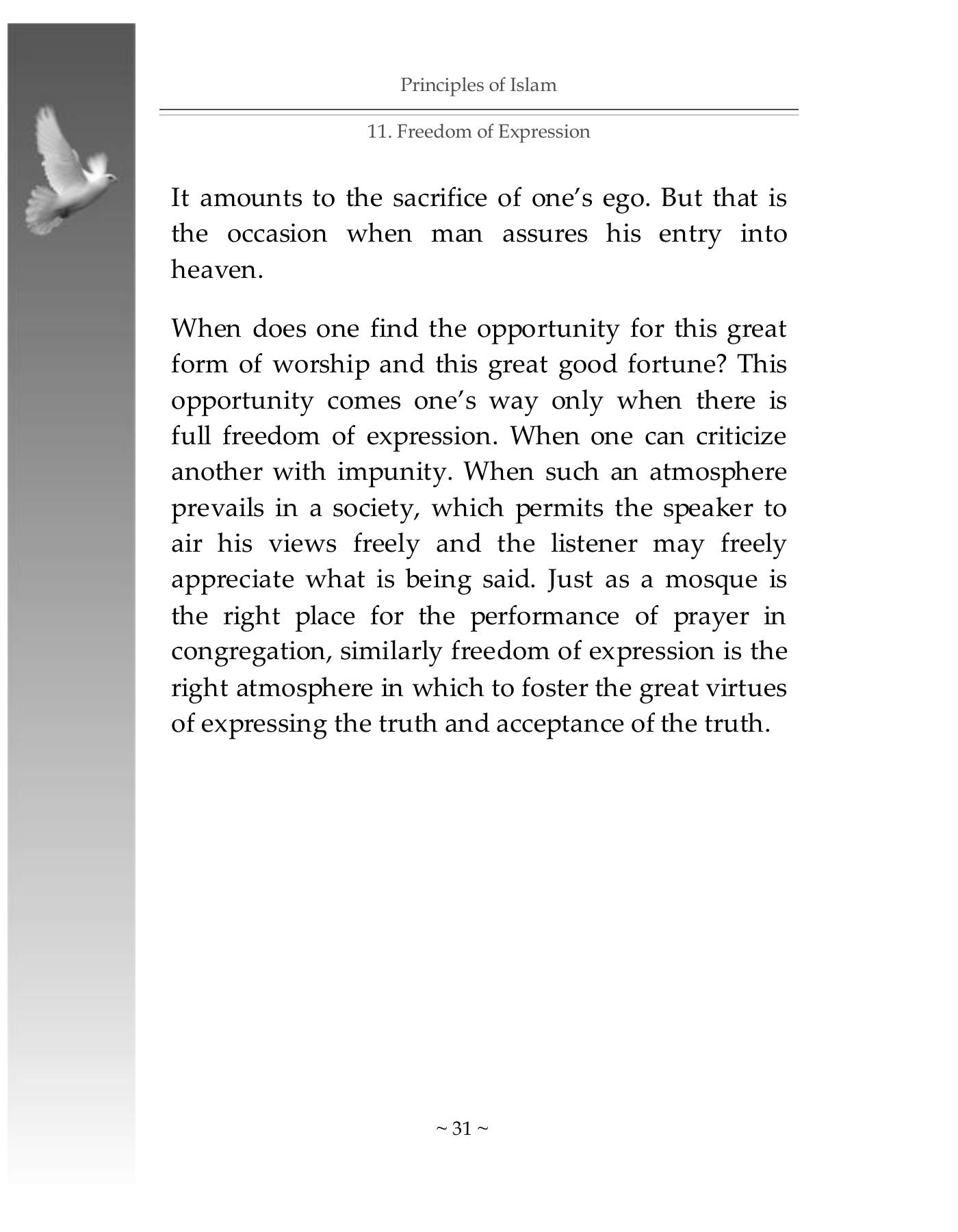The printed page
