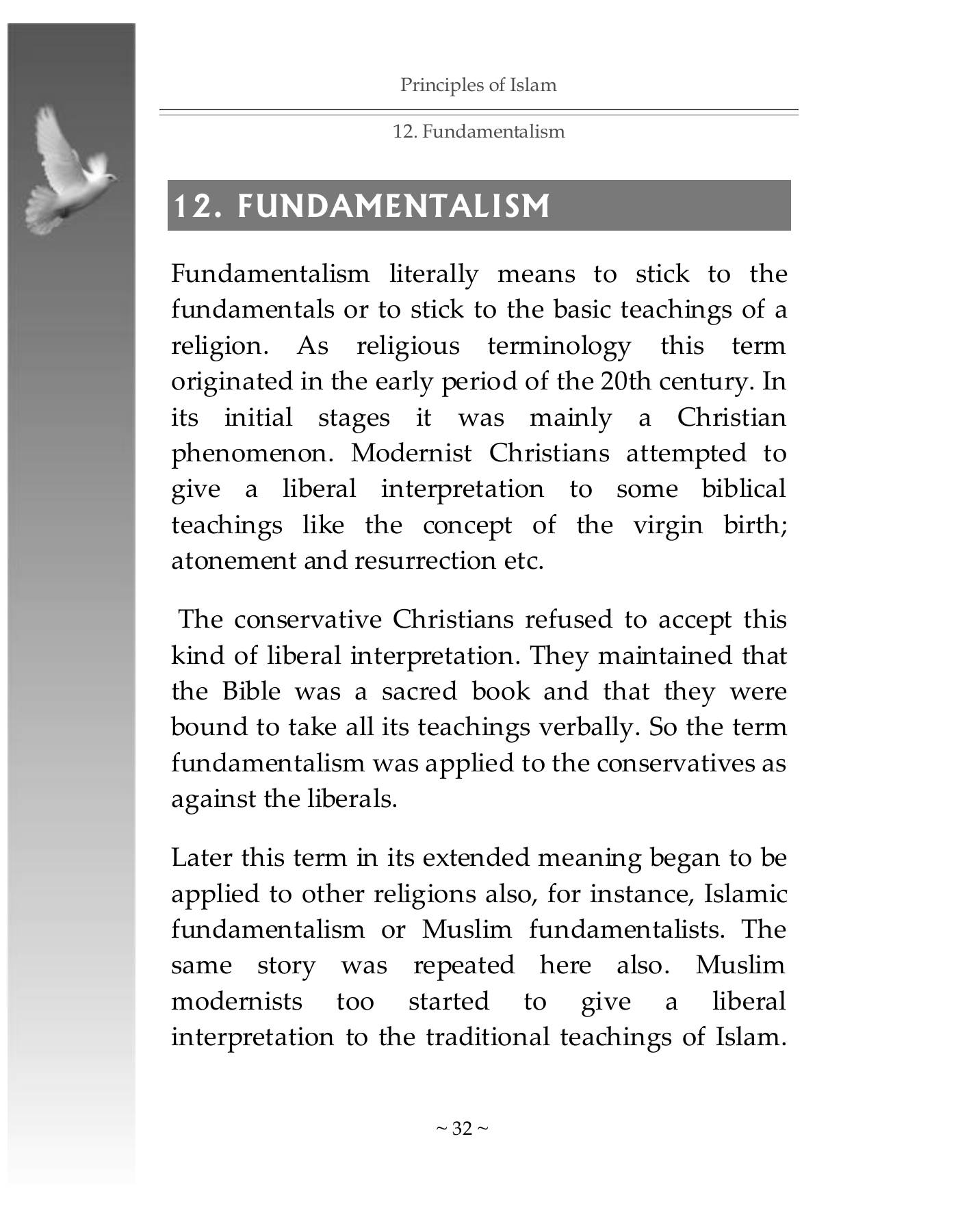 The printed page