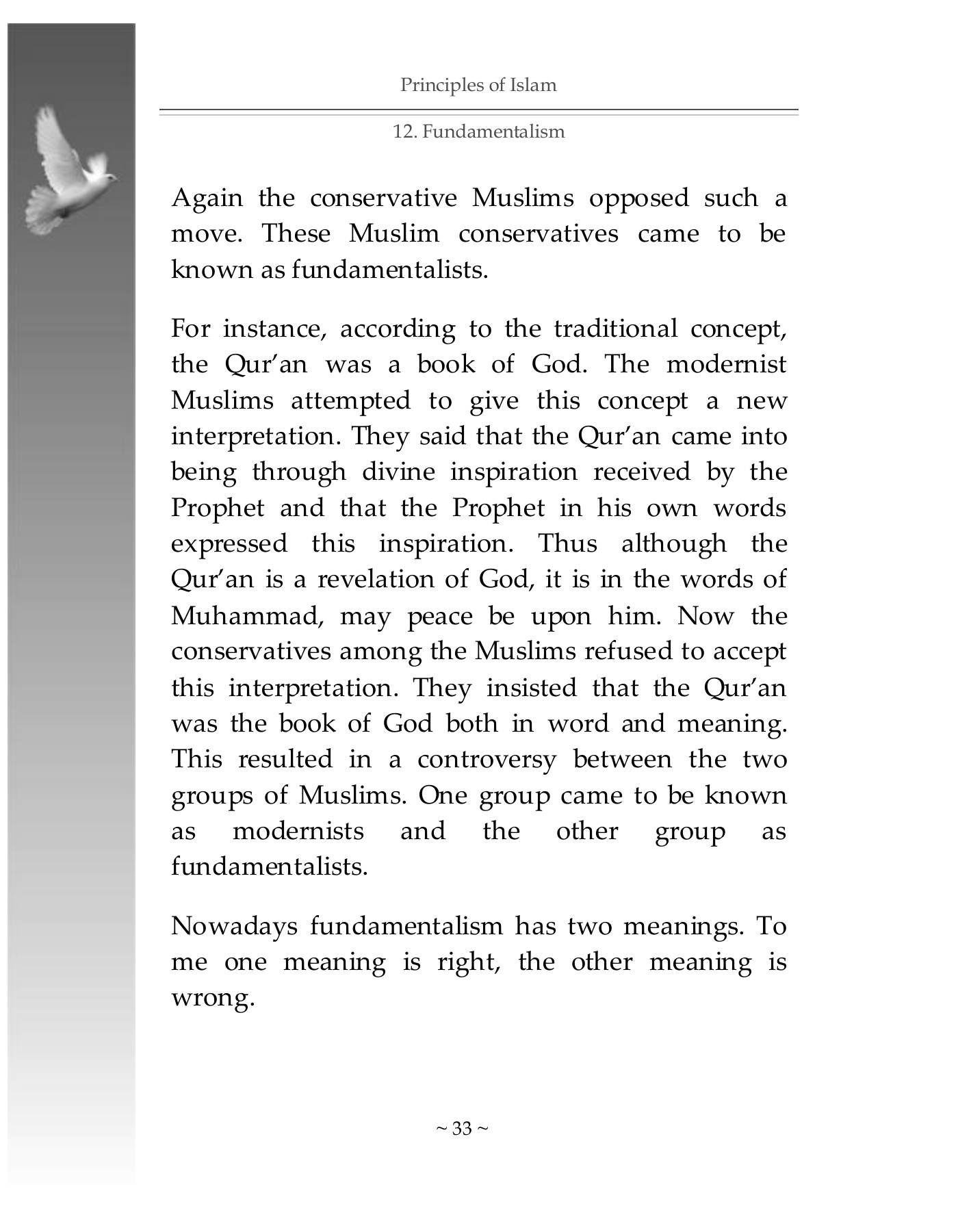 The printed page
