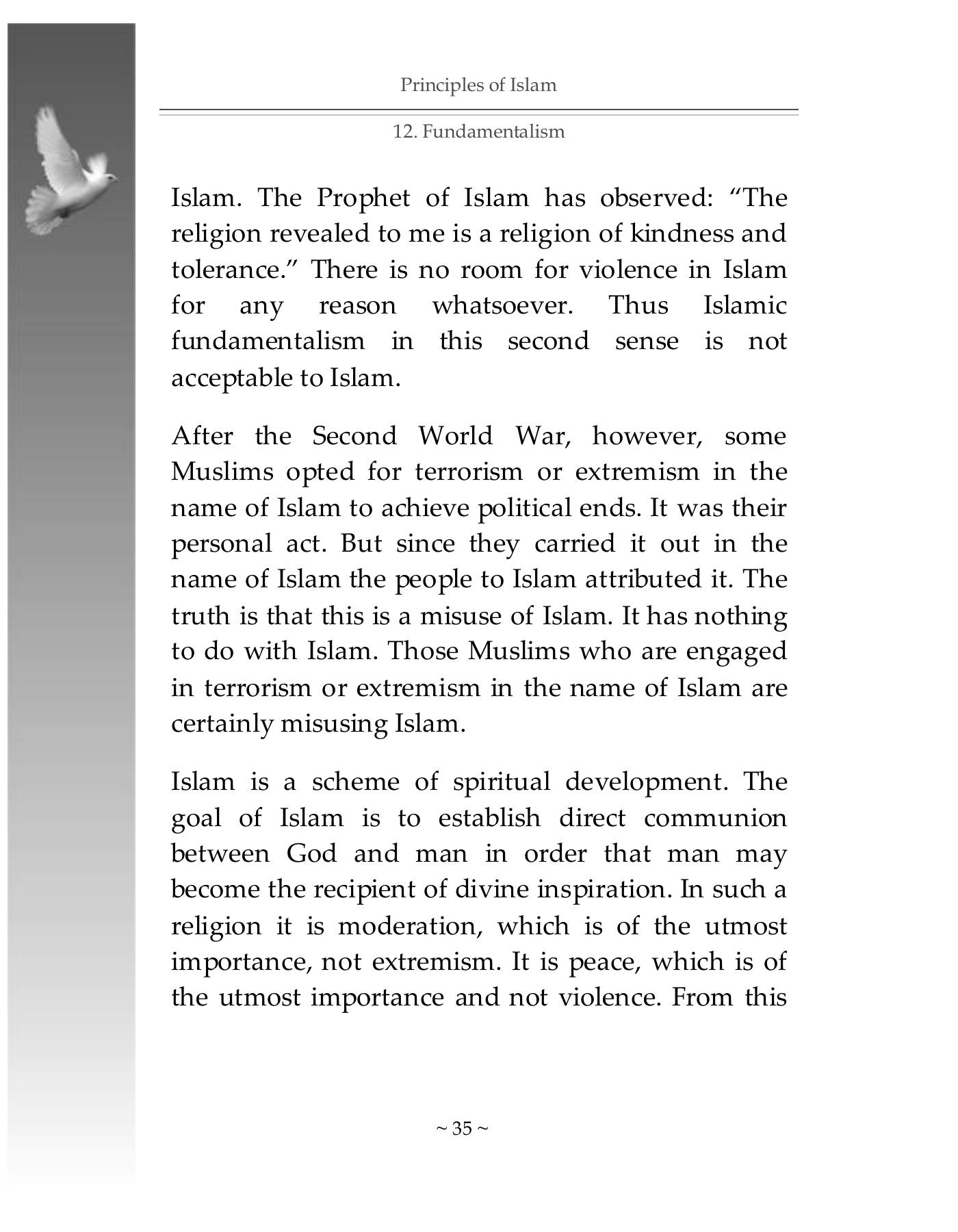 The printed page