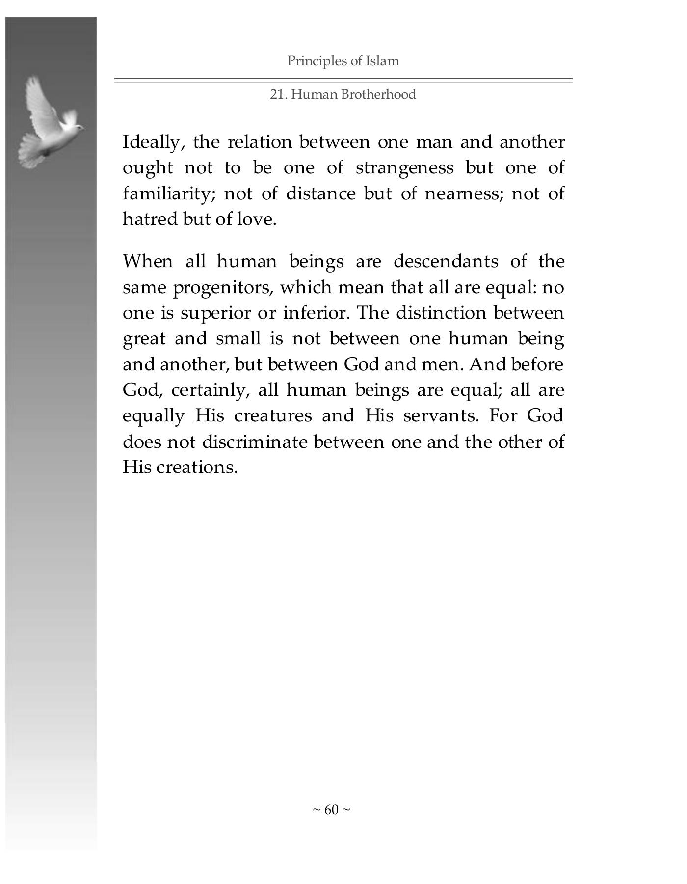 The printed page