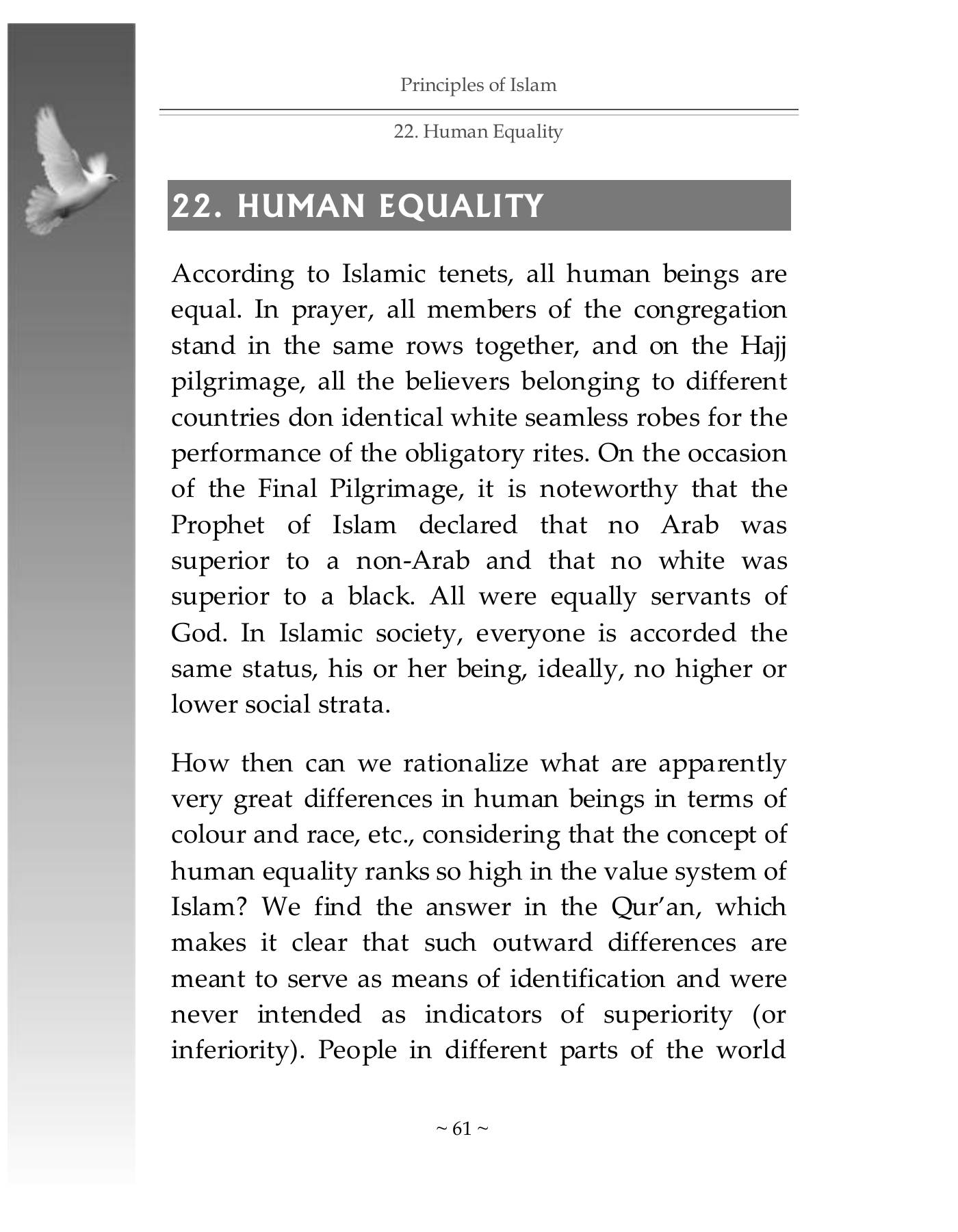The printed page