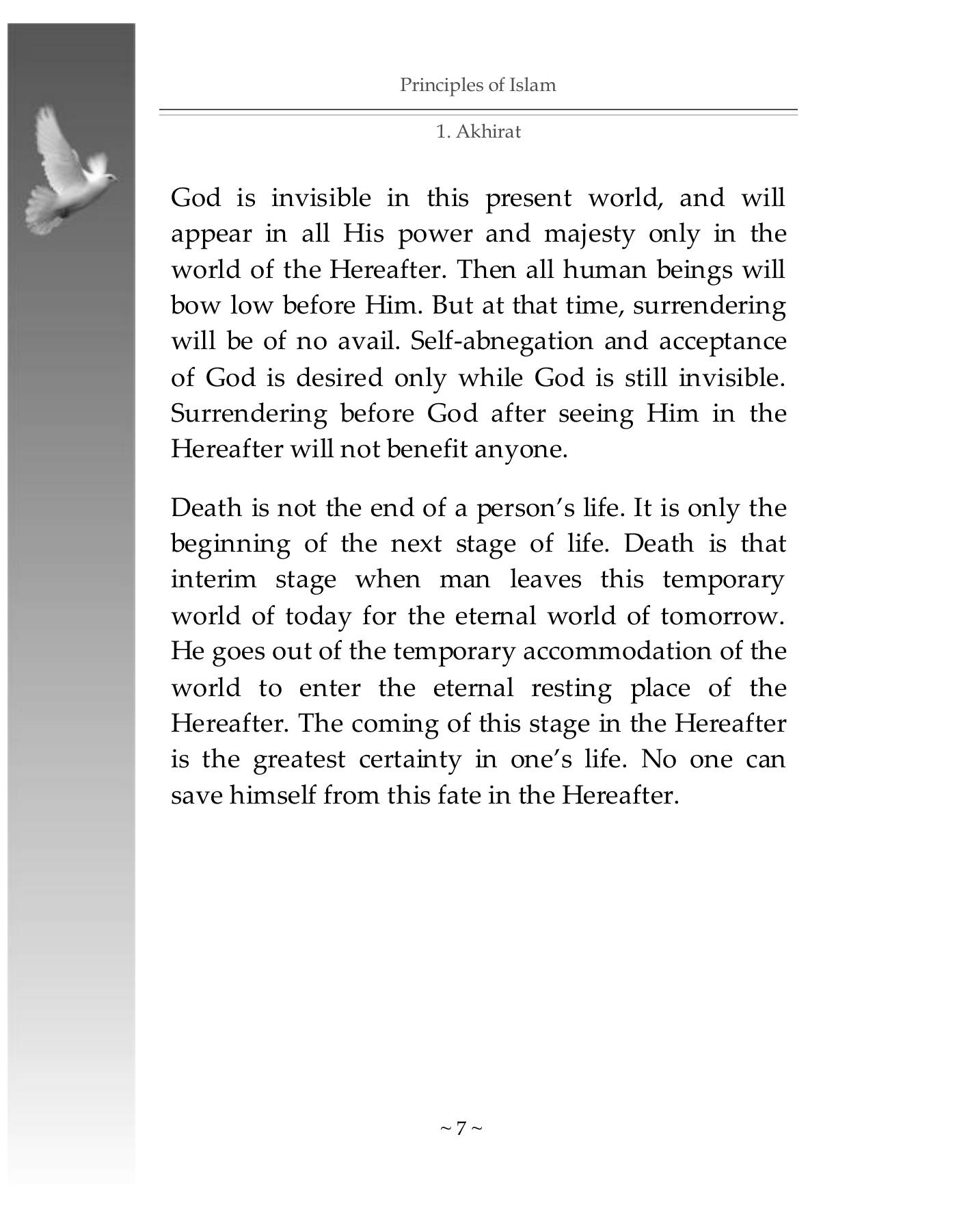 The printed page