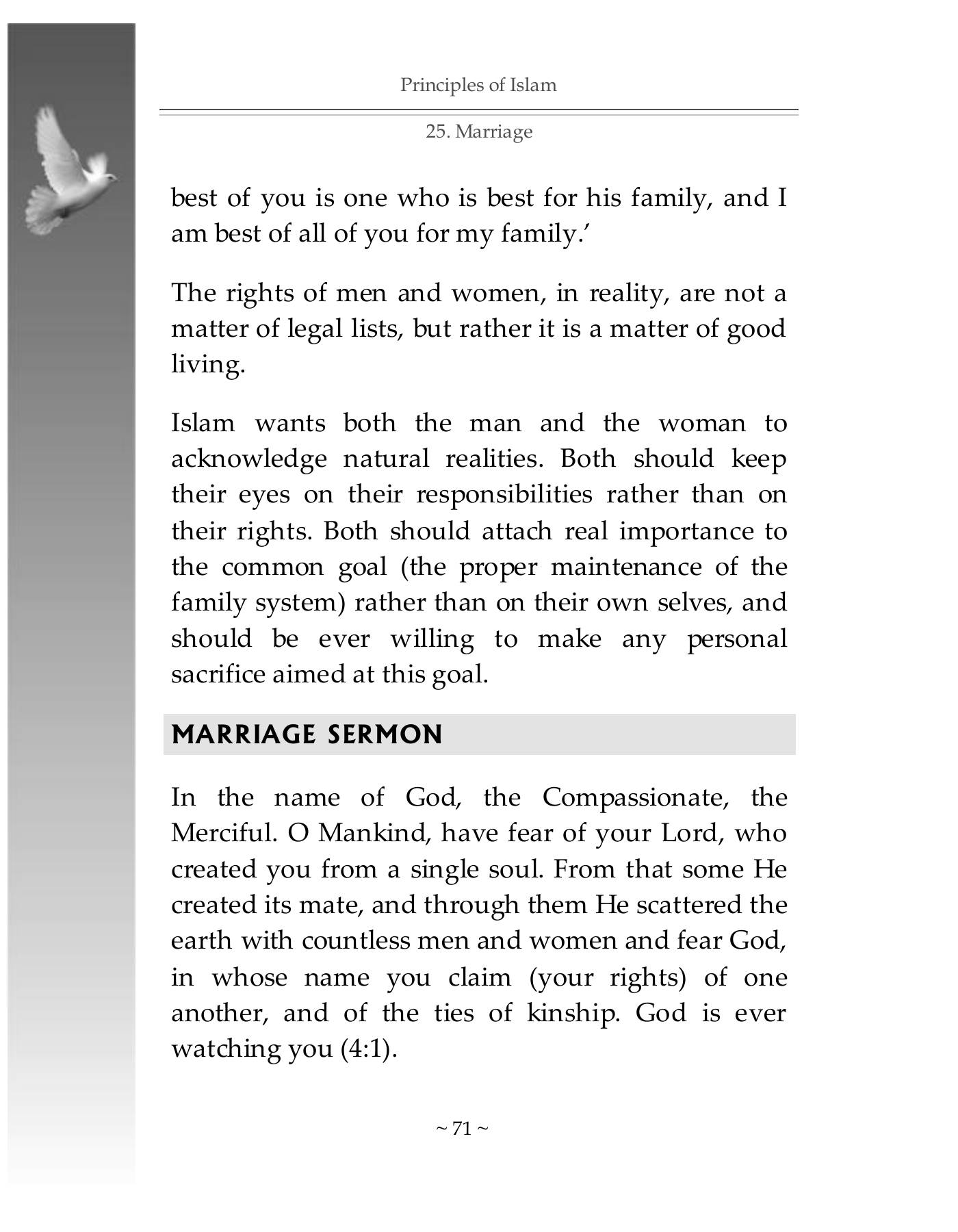 The printed page