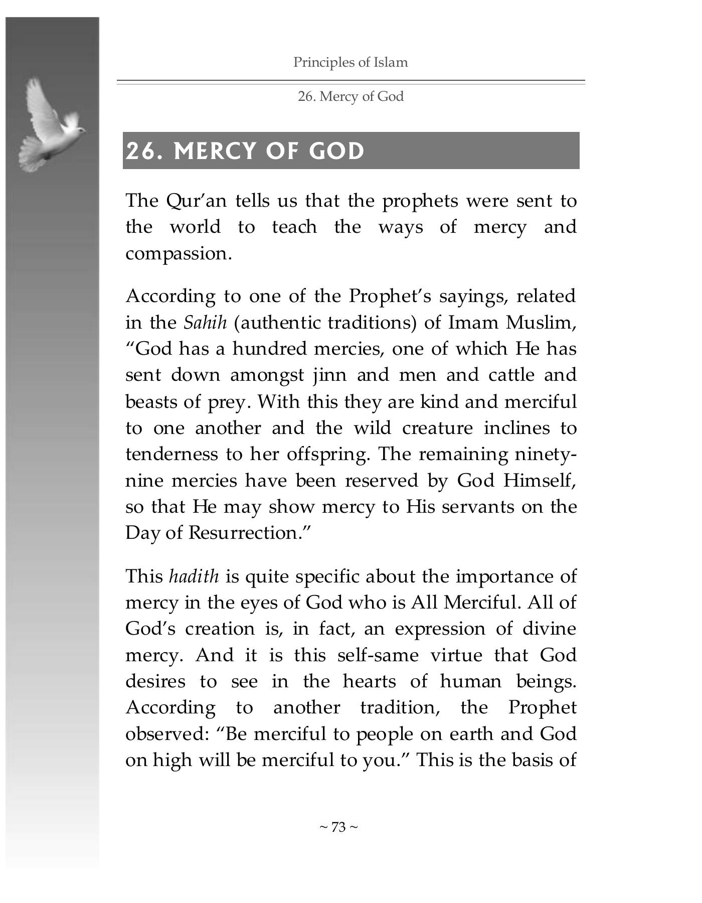 The printed page