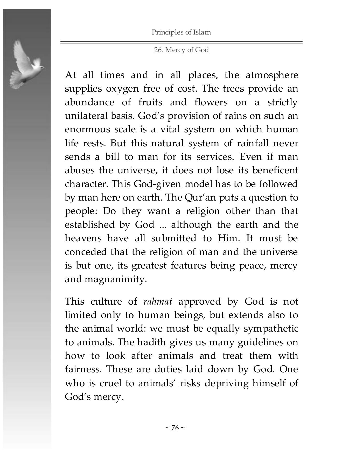 The printed page