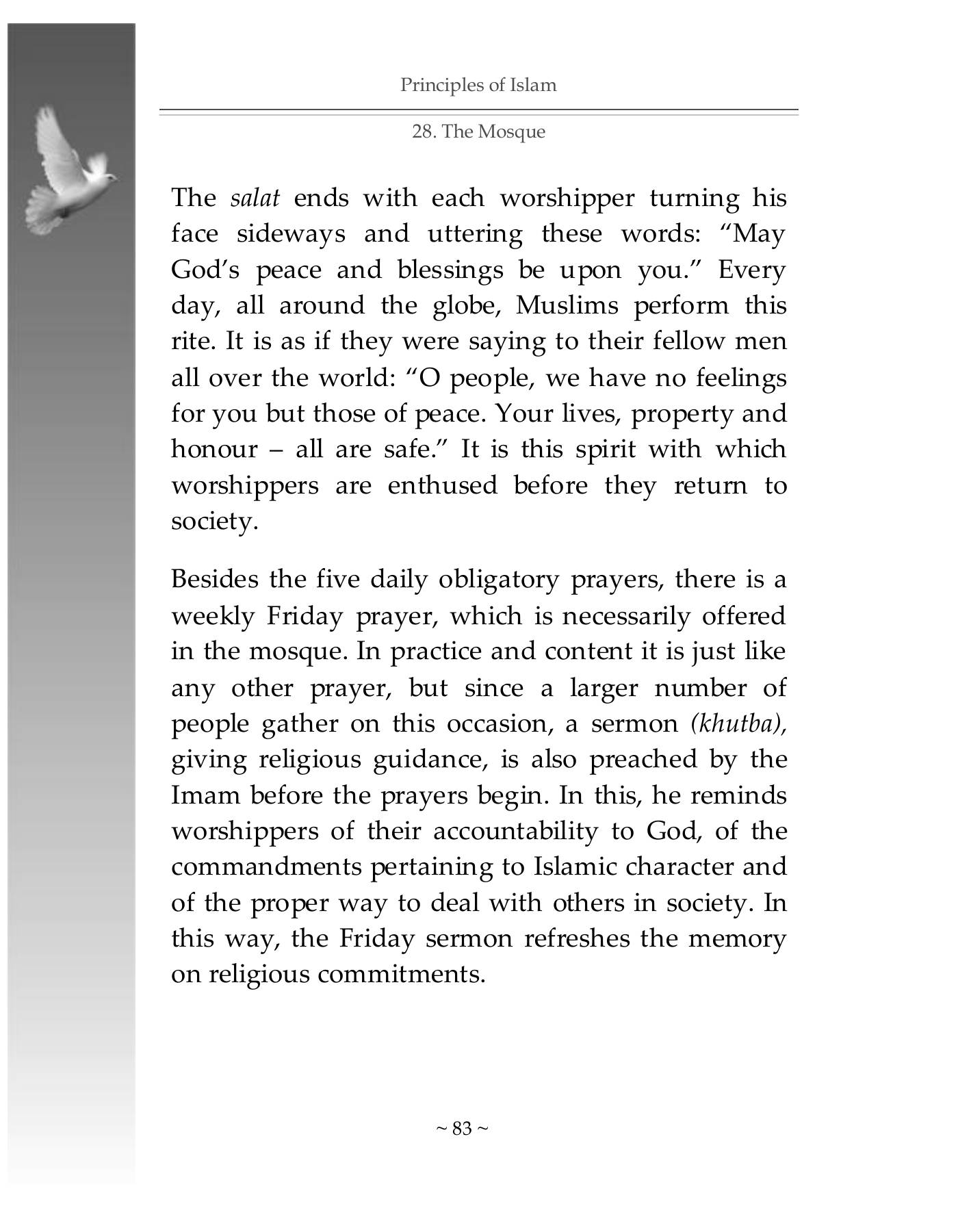 The printed page