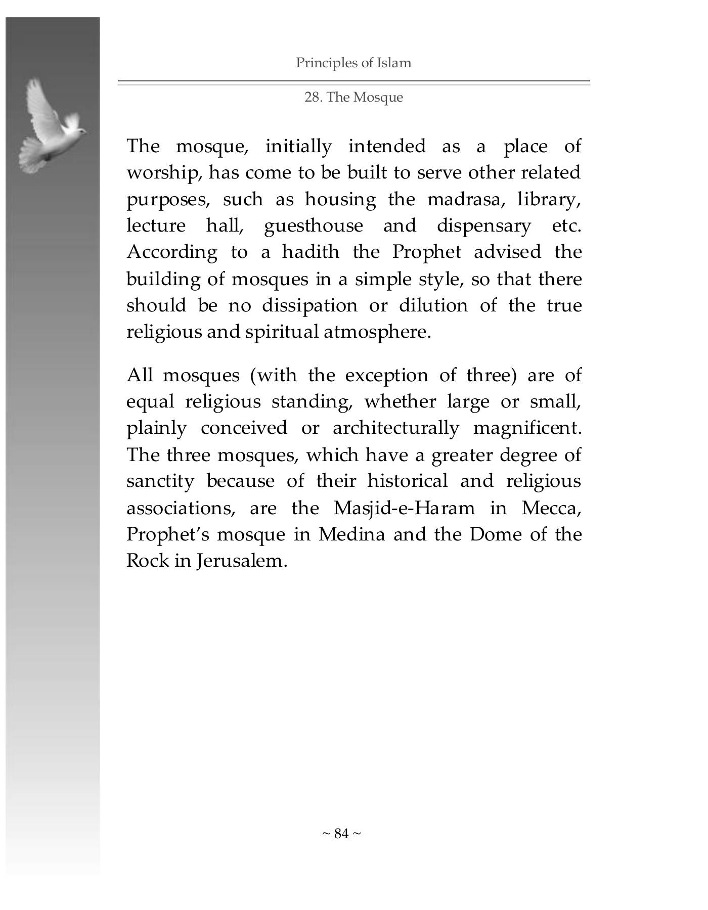 The printed page