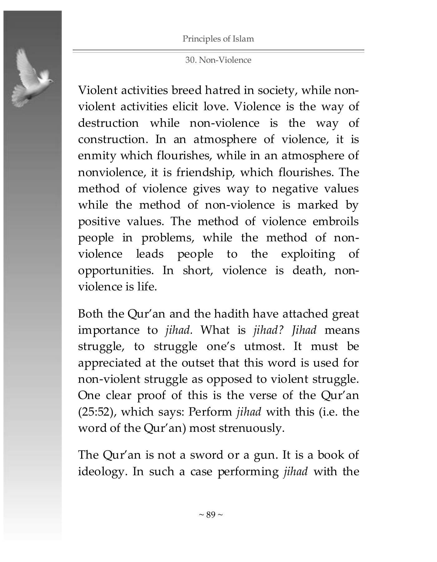 The printed page