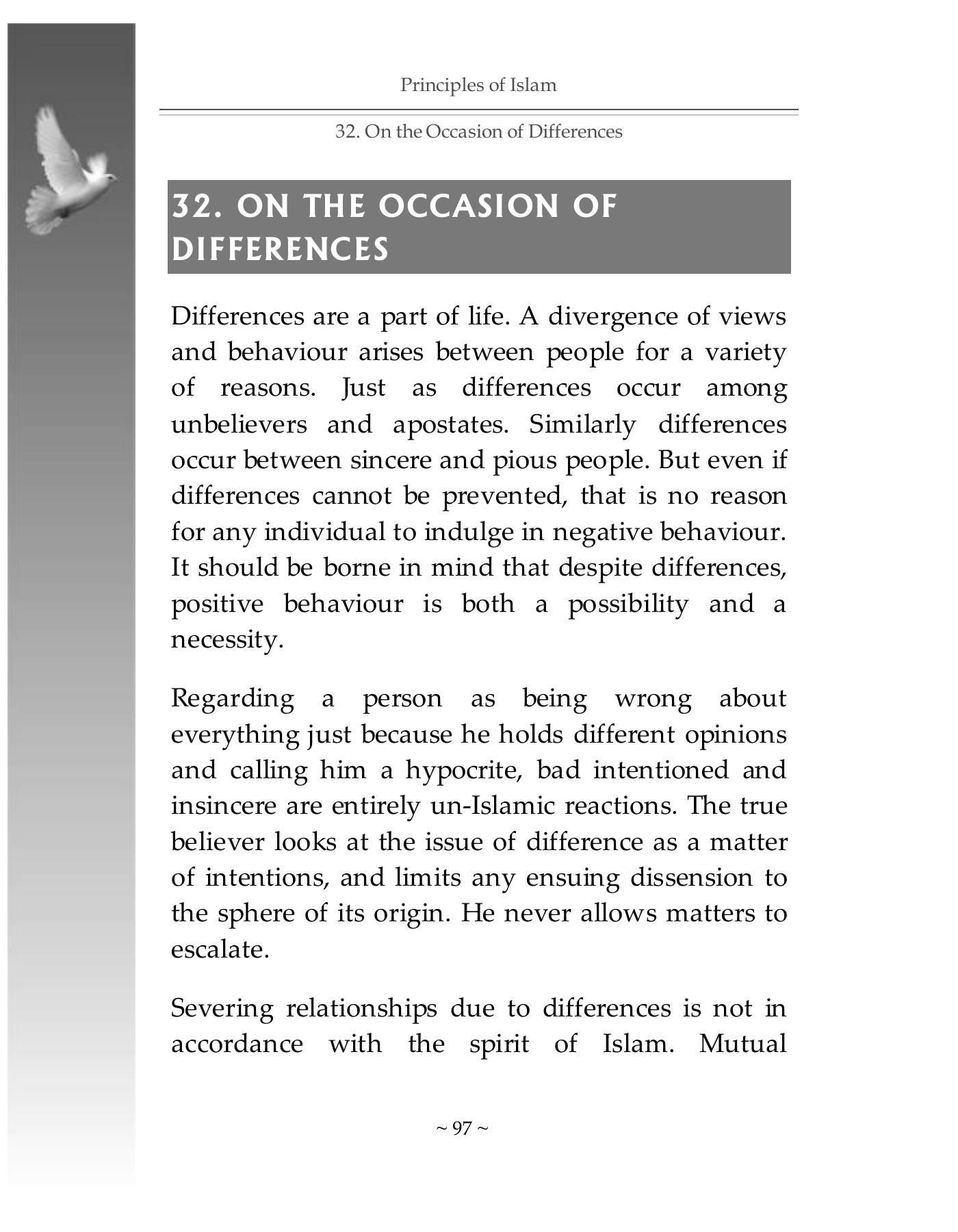 The printed page