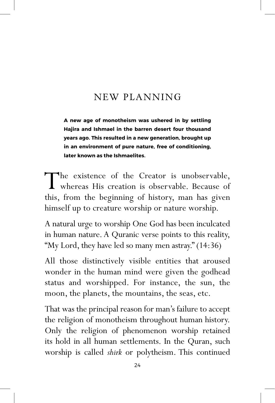 The printed page