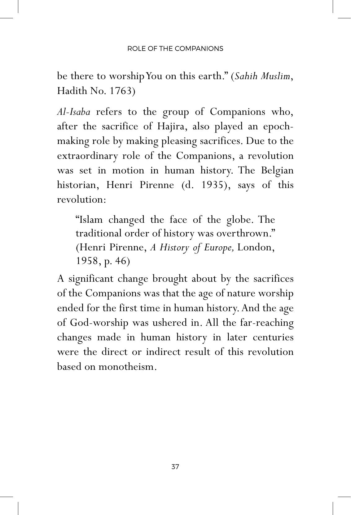 The printed page