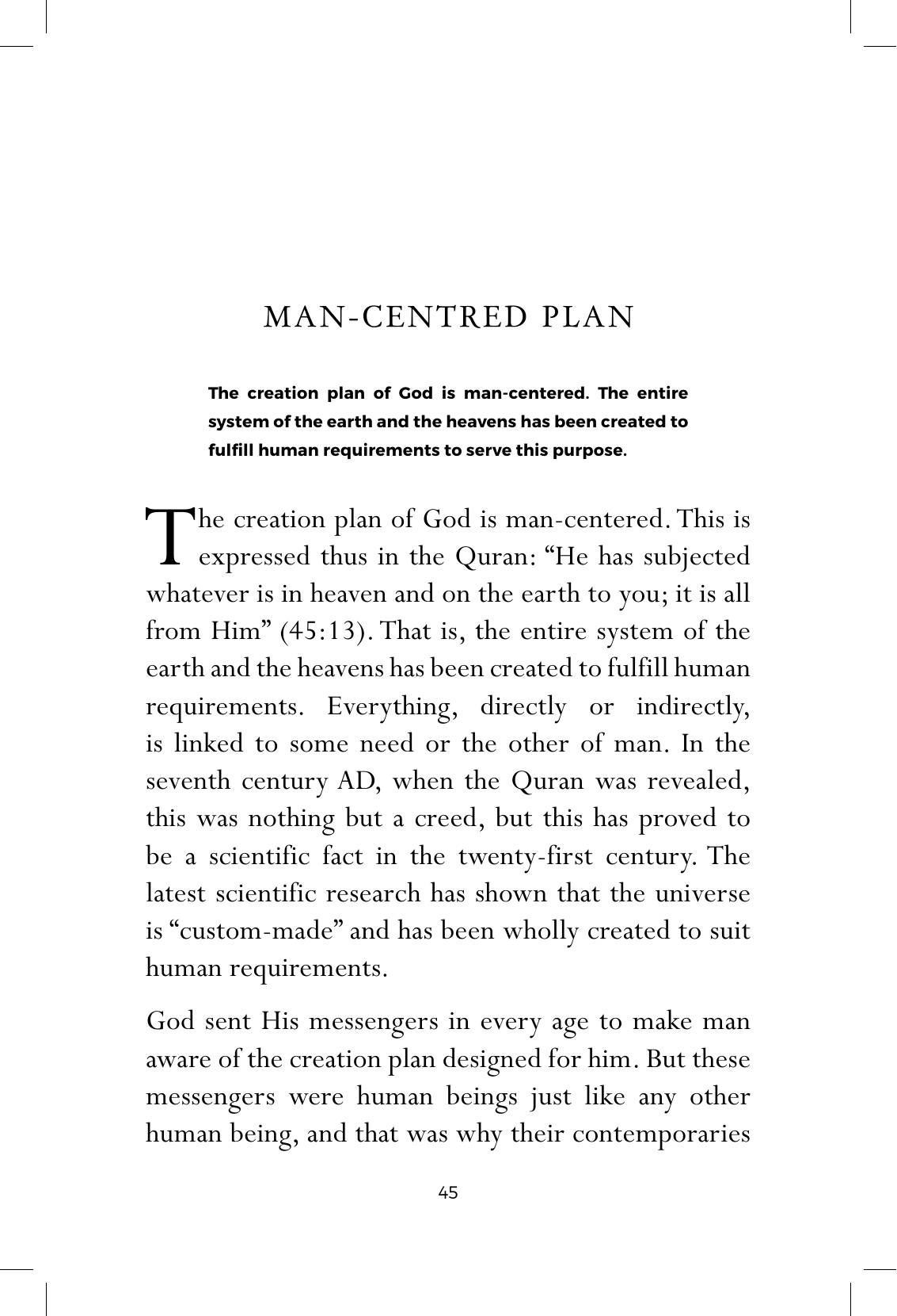 The printed page