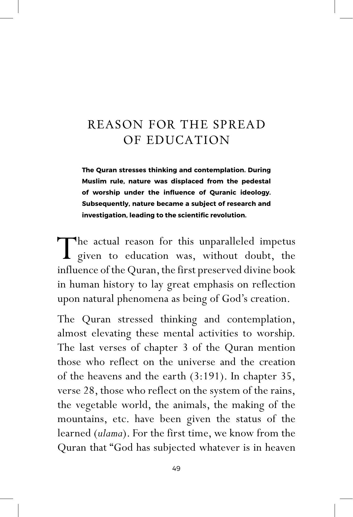 The printed page