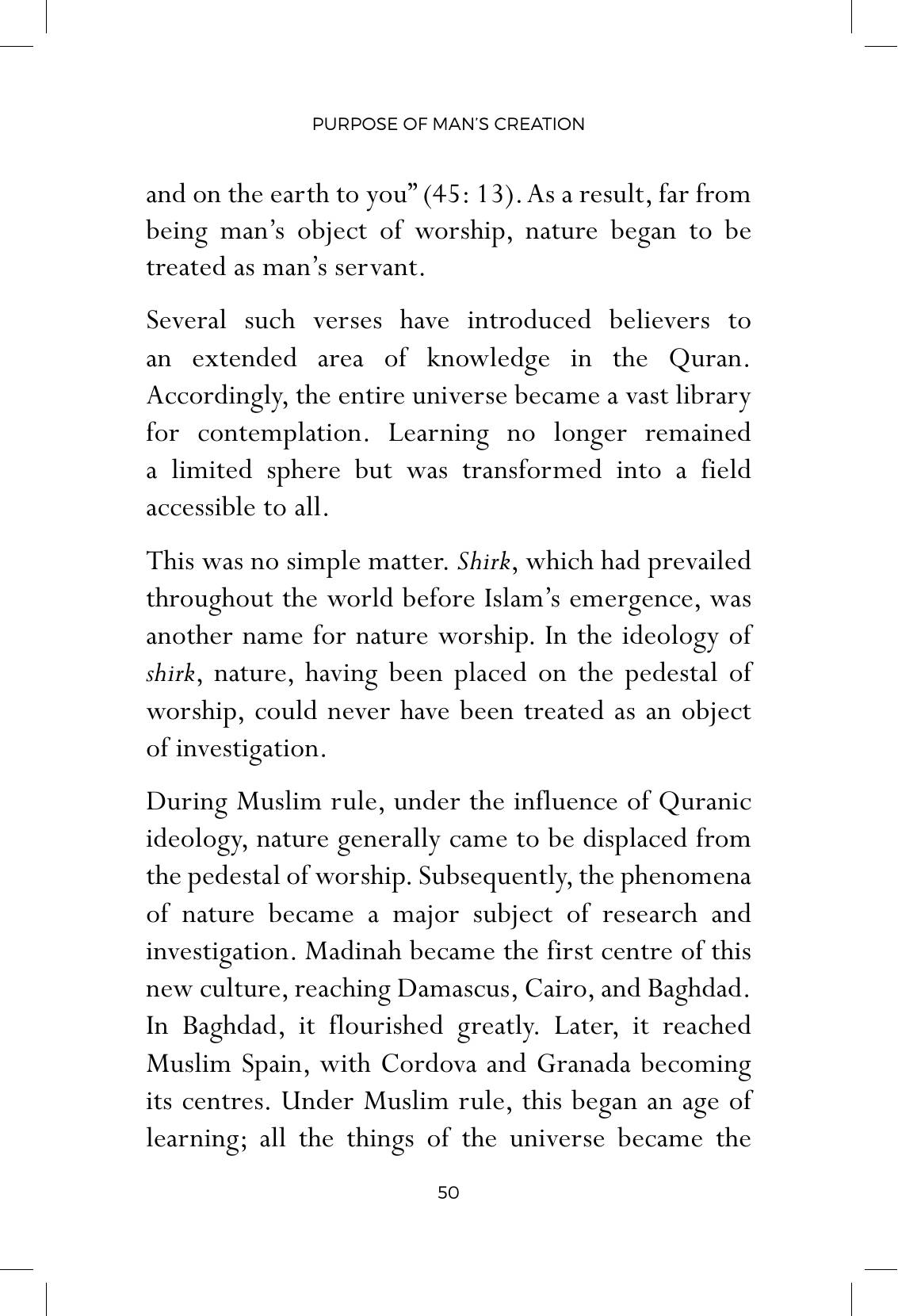 The printed page