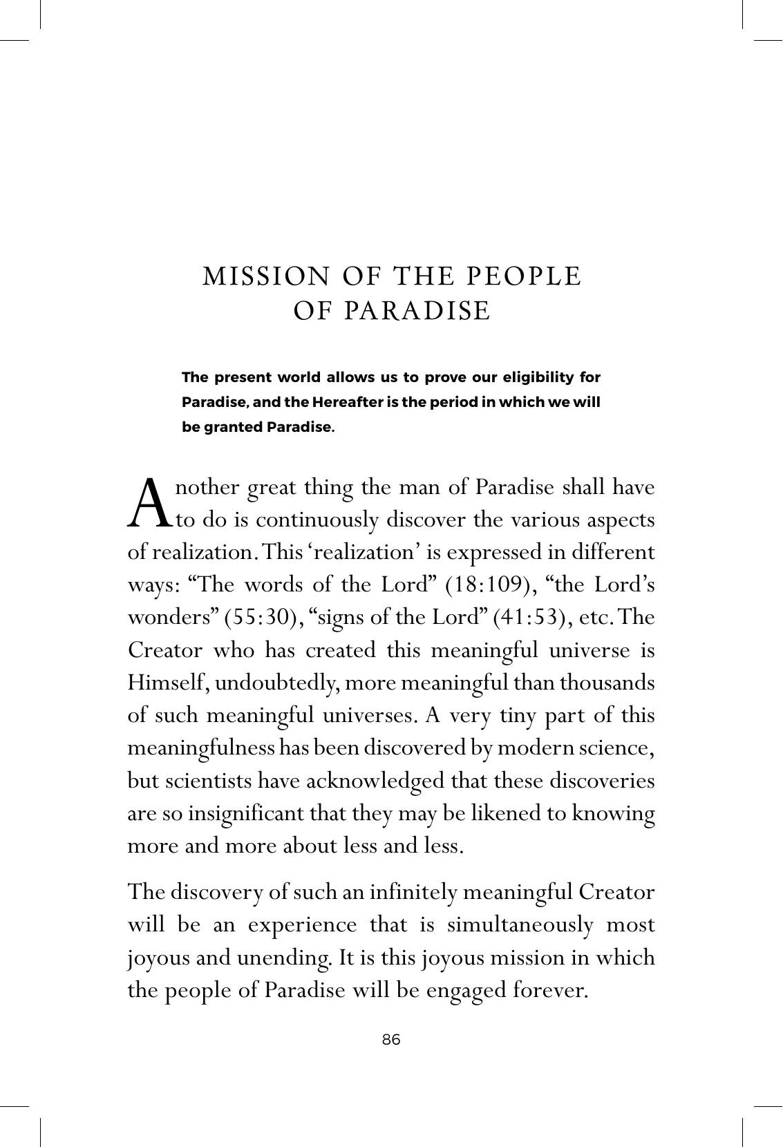The printed page