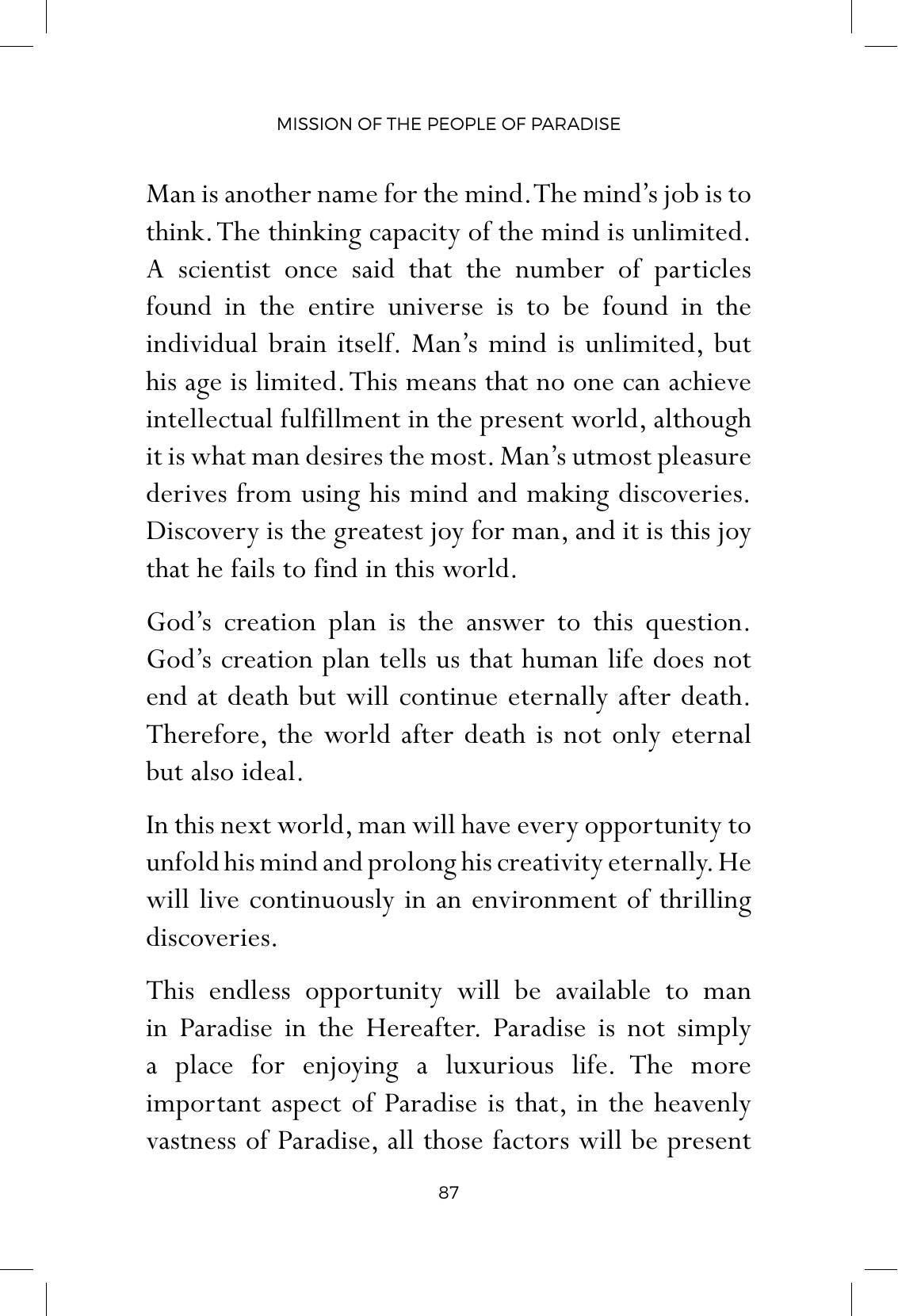 The printed page