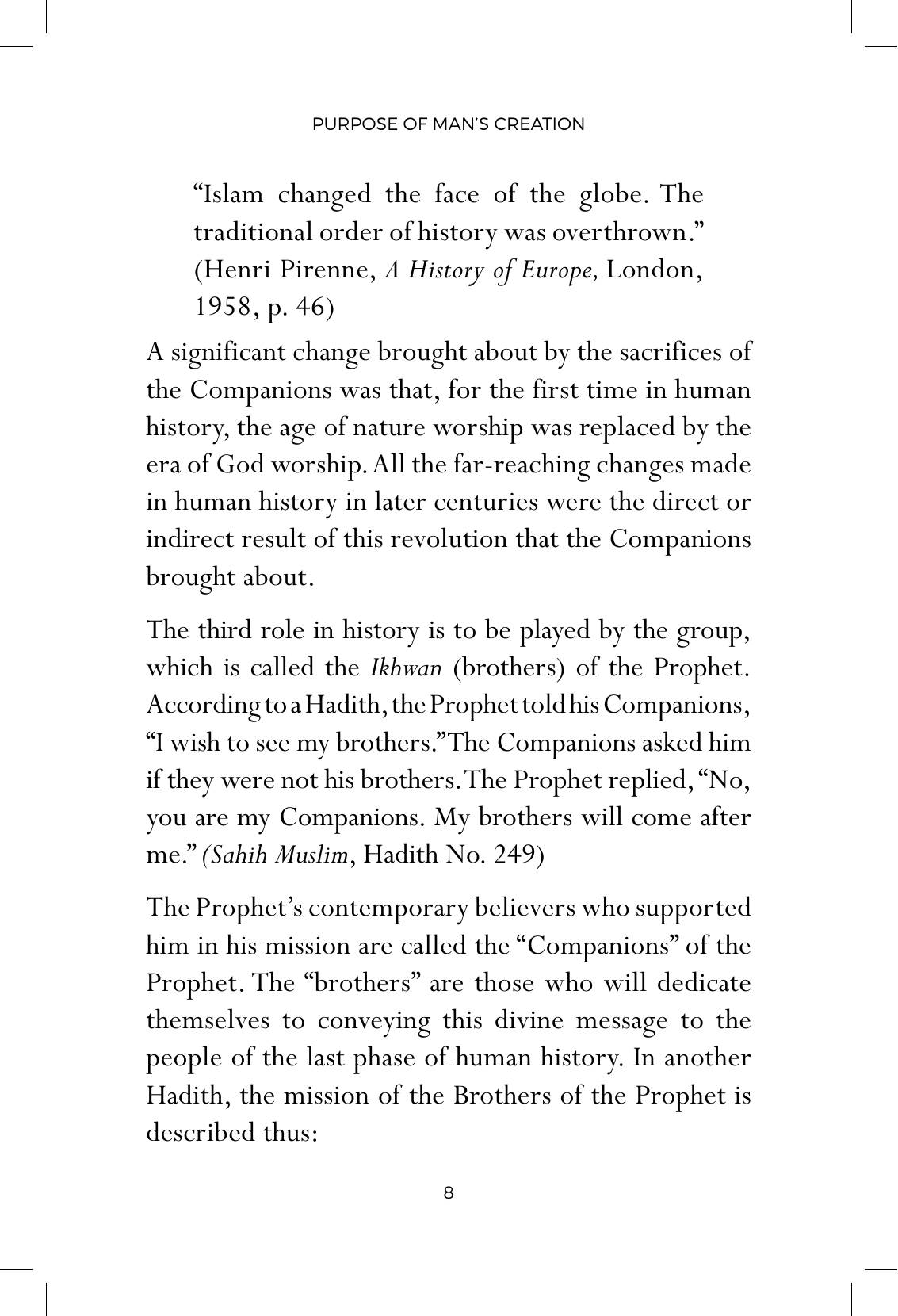 The printed page