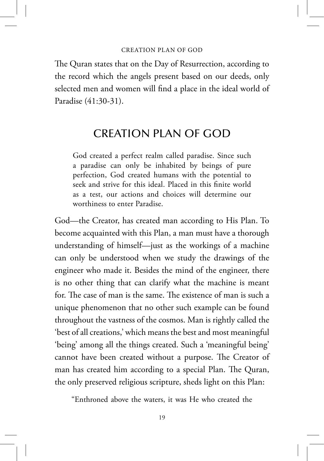 The printed page