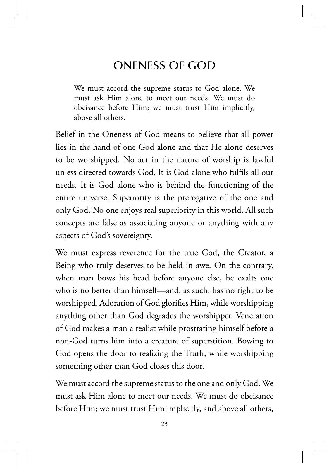 The printed page