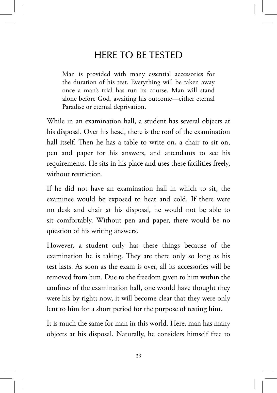The printed page