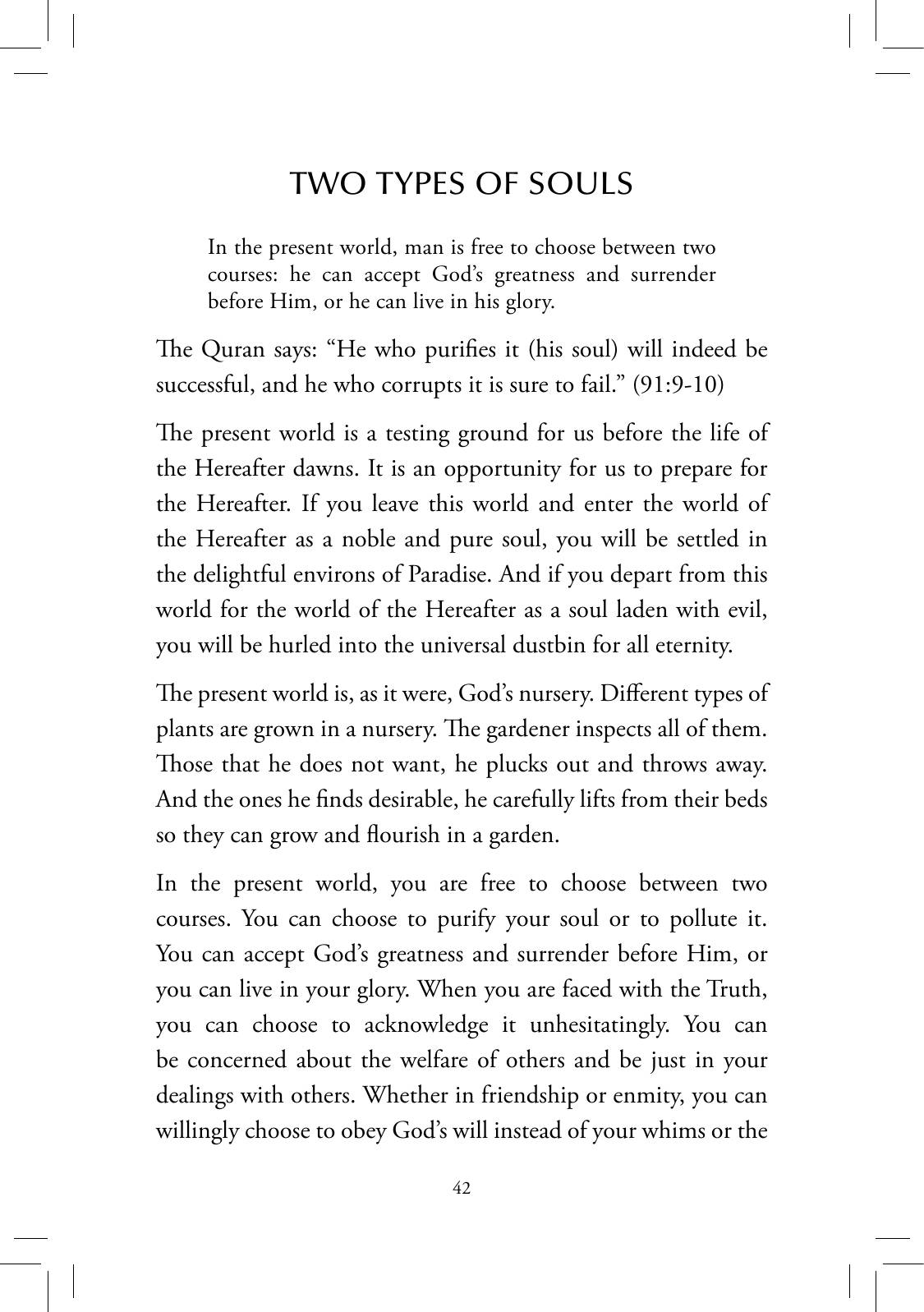 The printed page