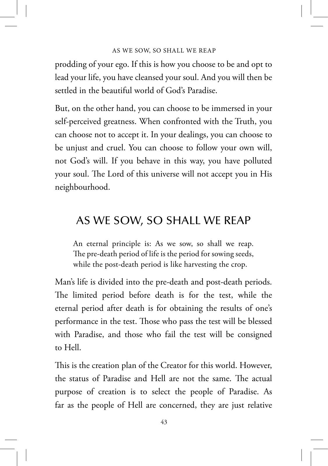 The printed page