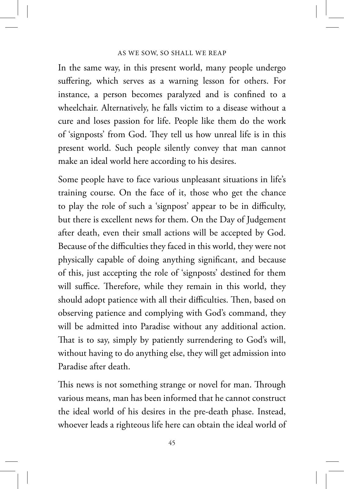 The printed page
