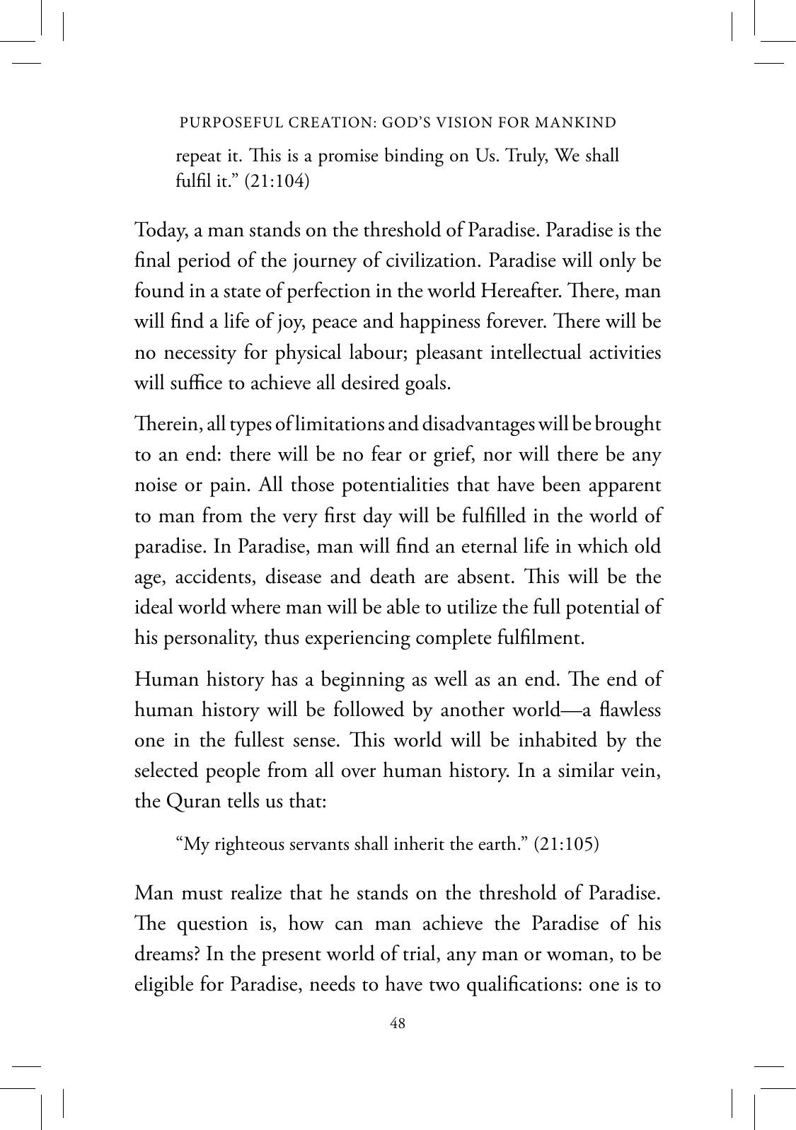 The printed page