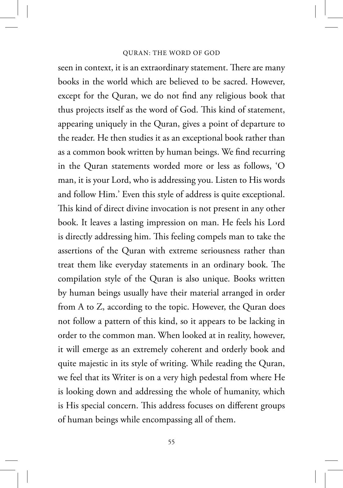 The printed page