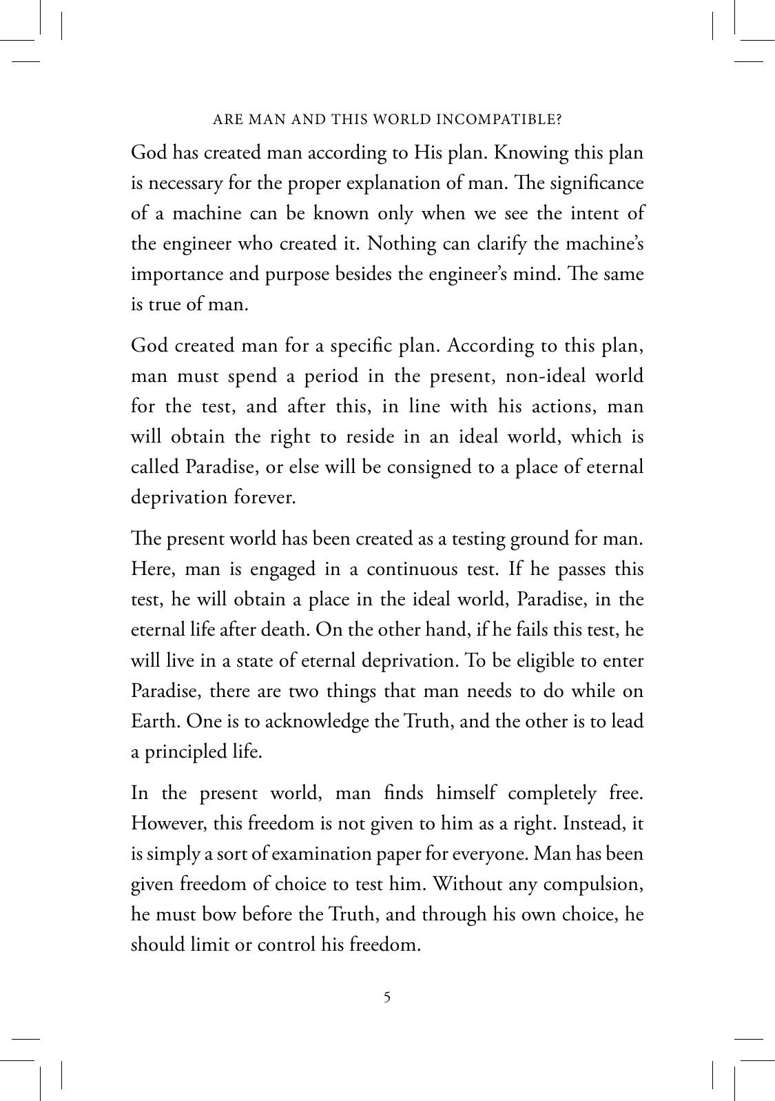 The printed page