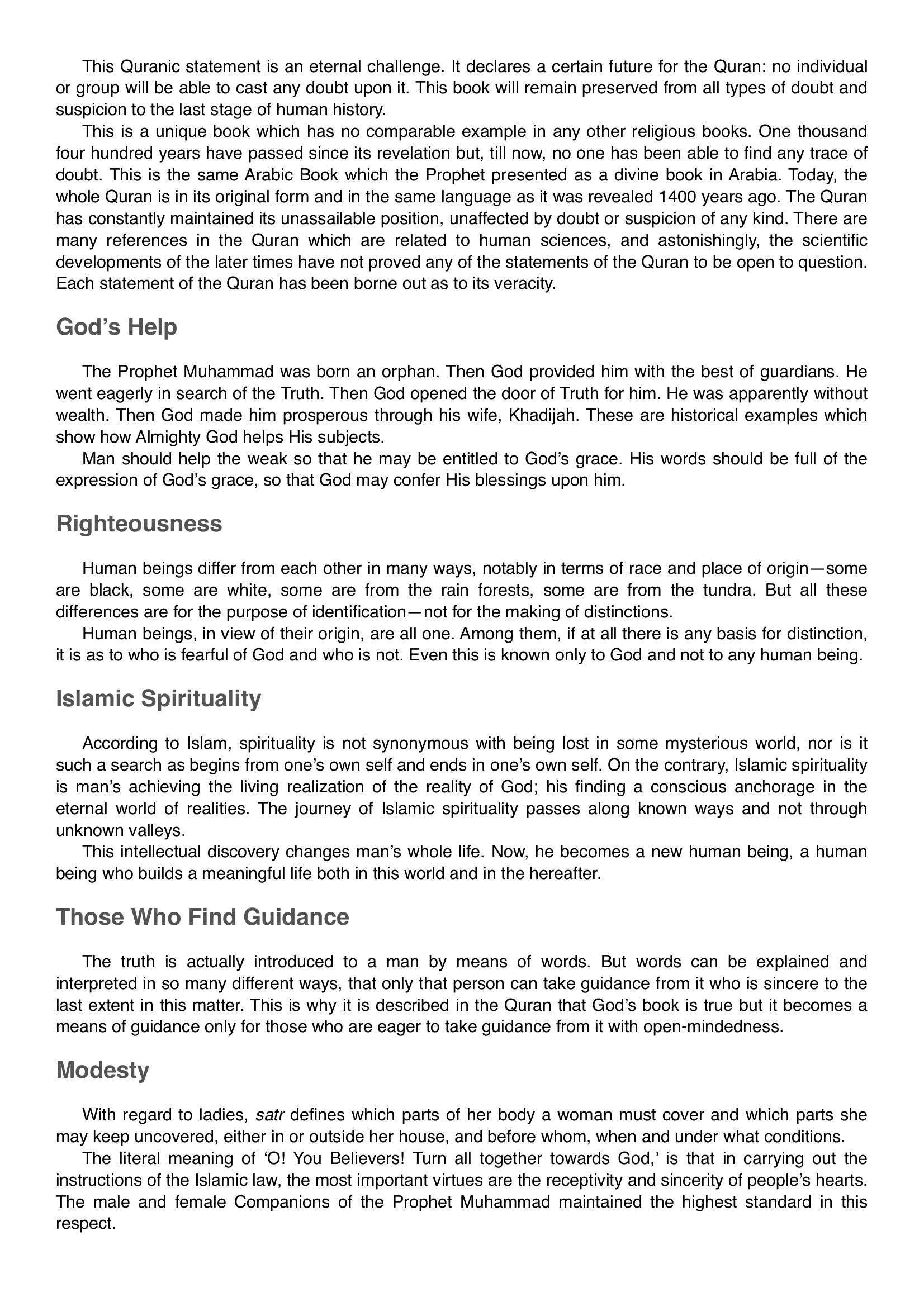The printed page